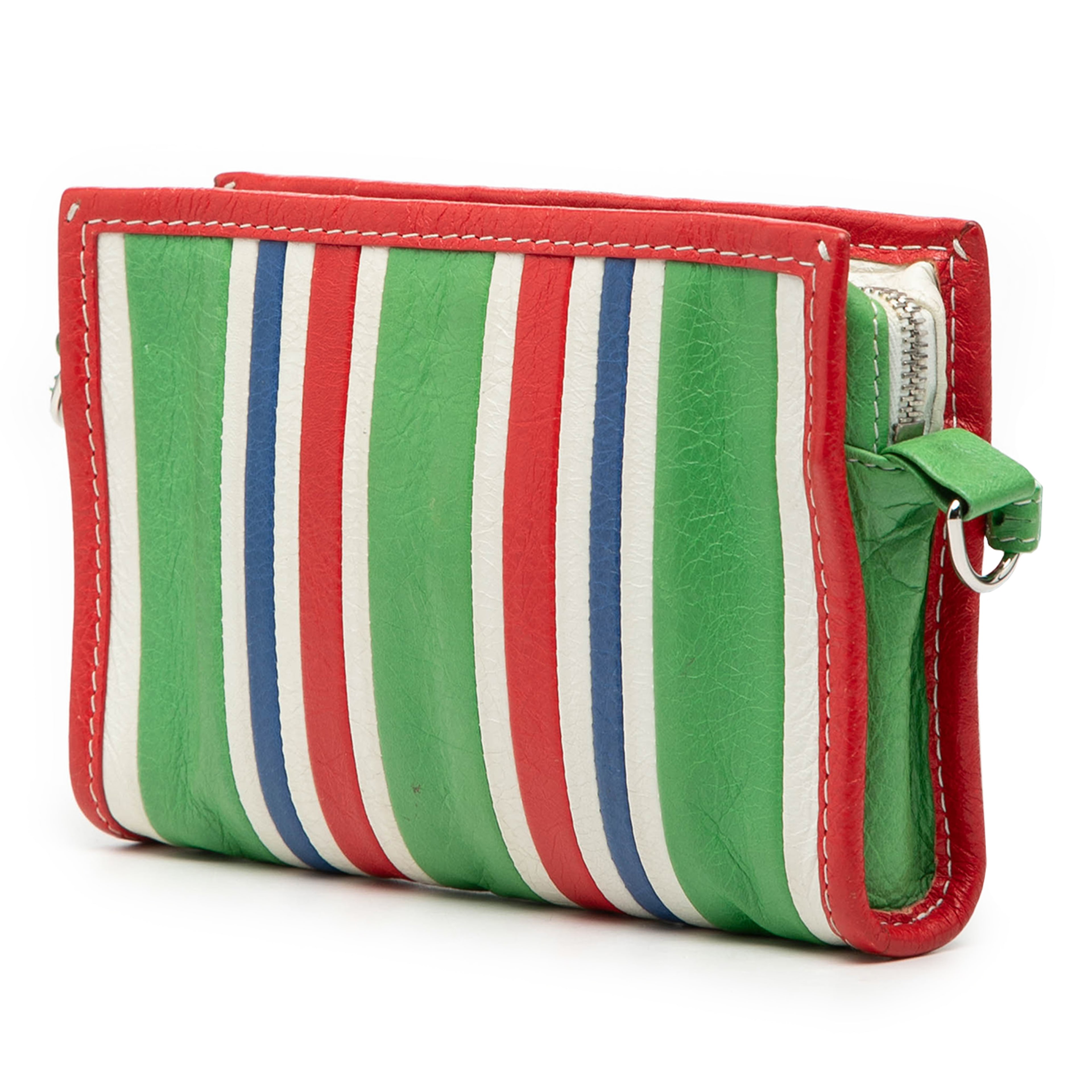 Balenciaga Lambskin Bazar Crossbody, från Luxclusif, i färgen green. Klicka för att öppna bilden i stort format