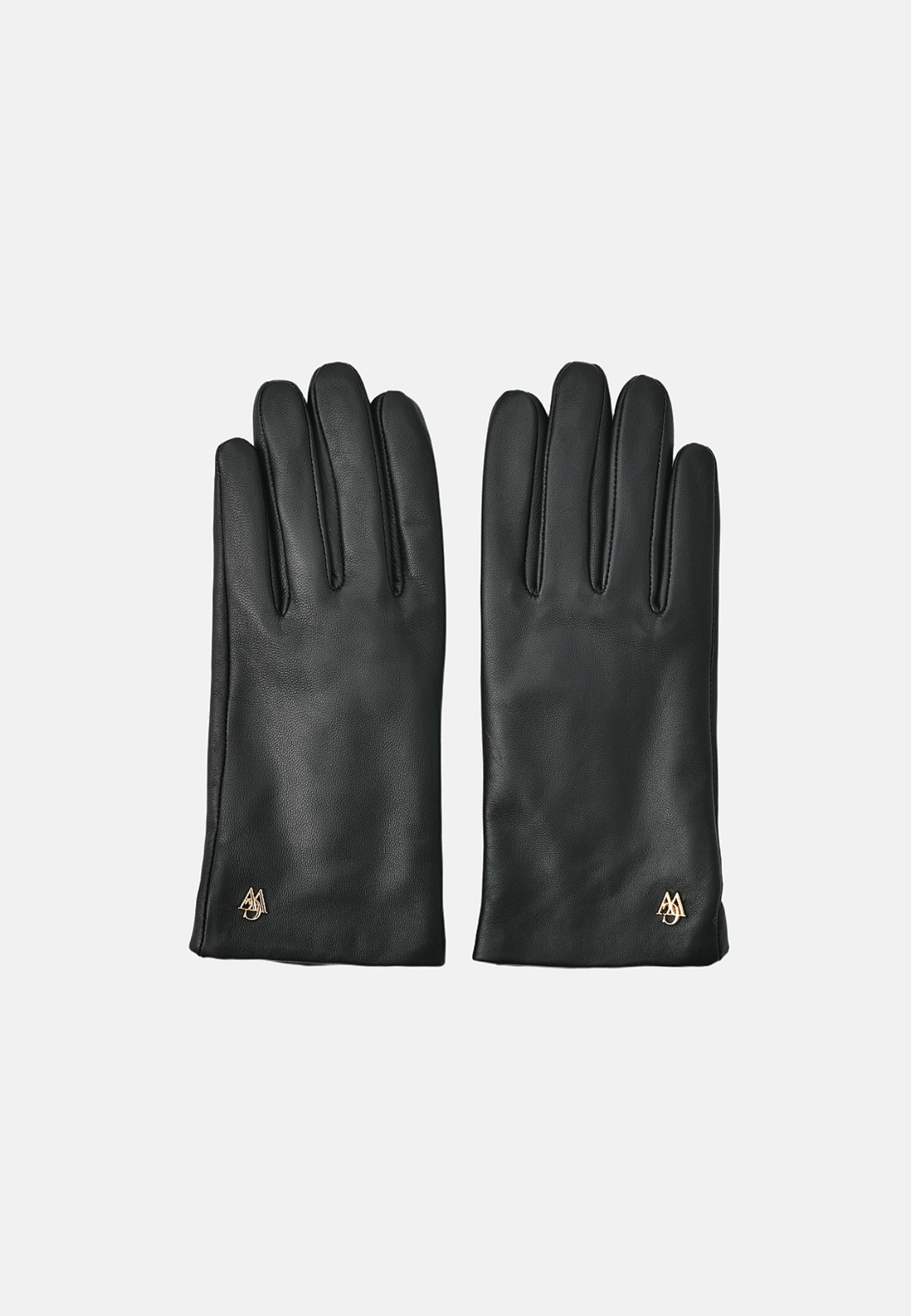 Handskar i fårskinn SANYA, från Carin Wester, i färgen Black. Klicka för att öppna bilden i stort format