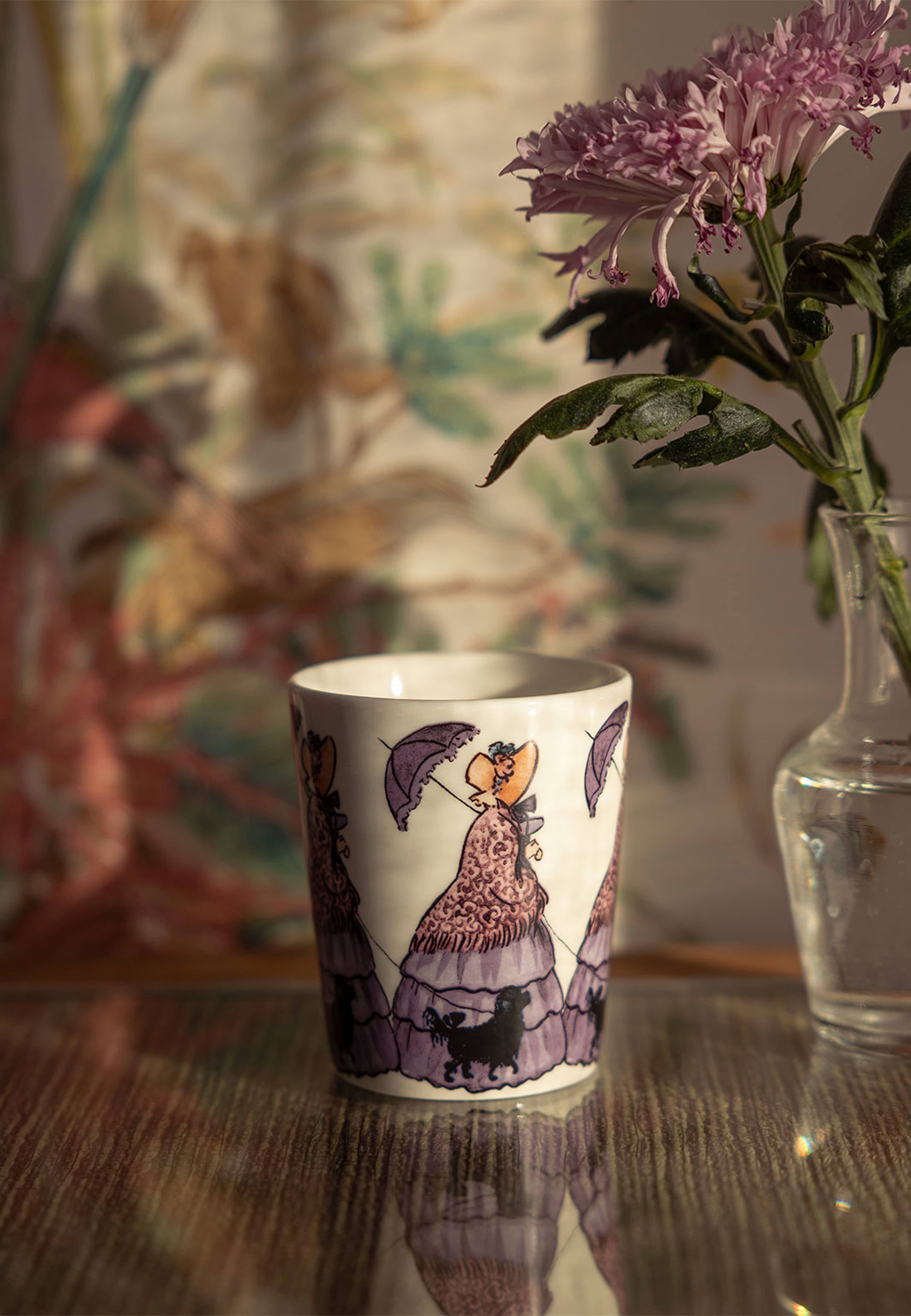 Elsa Beskow Mugg 28cl Aunt Lavender