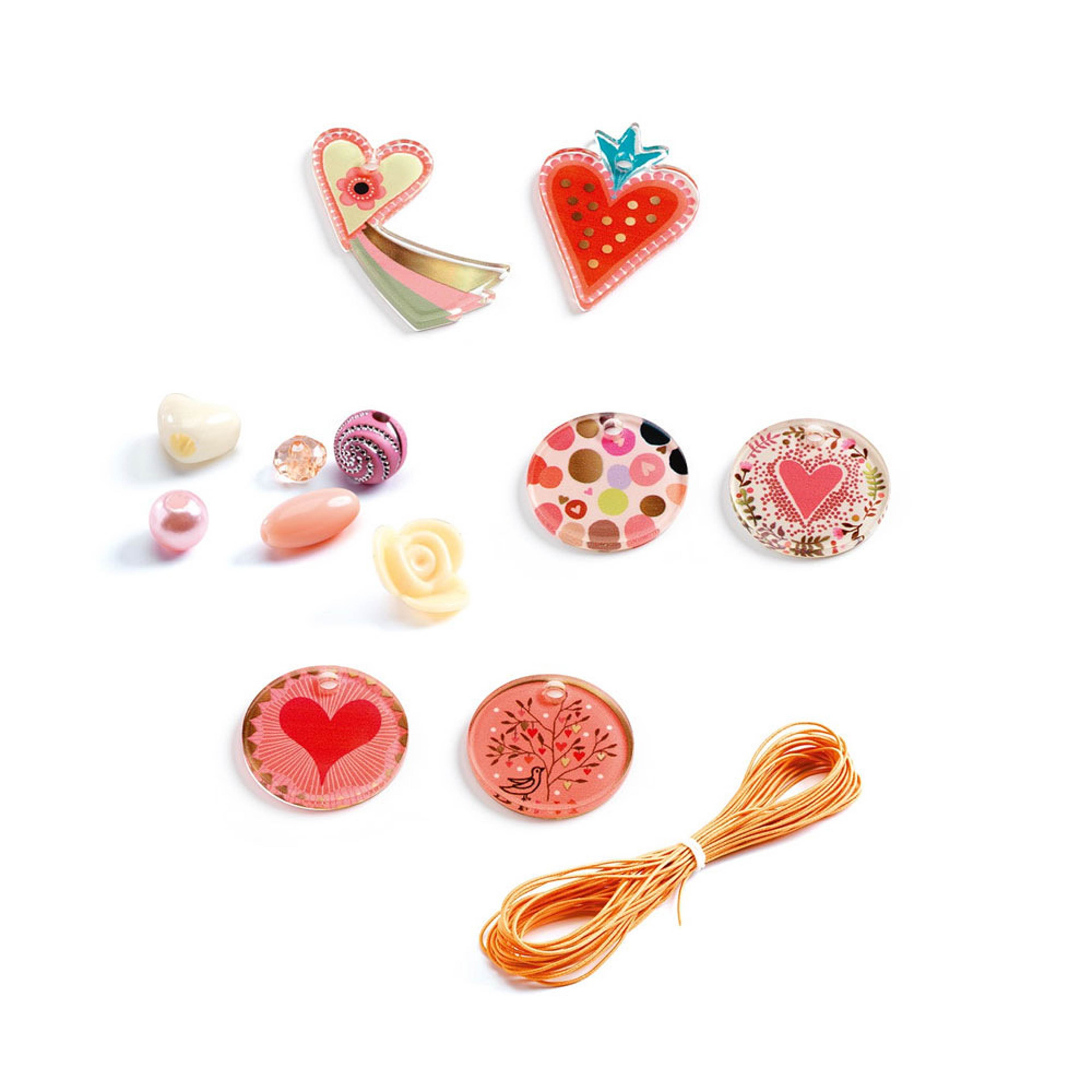 Pärlor Fantasy Hearts - 285-pack