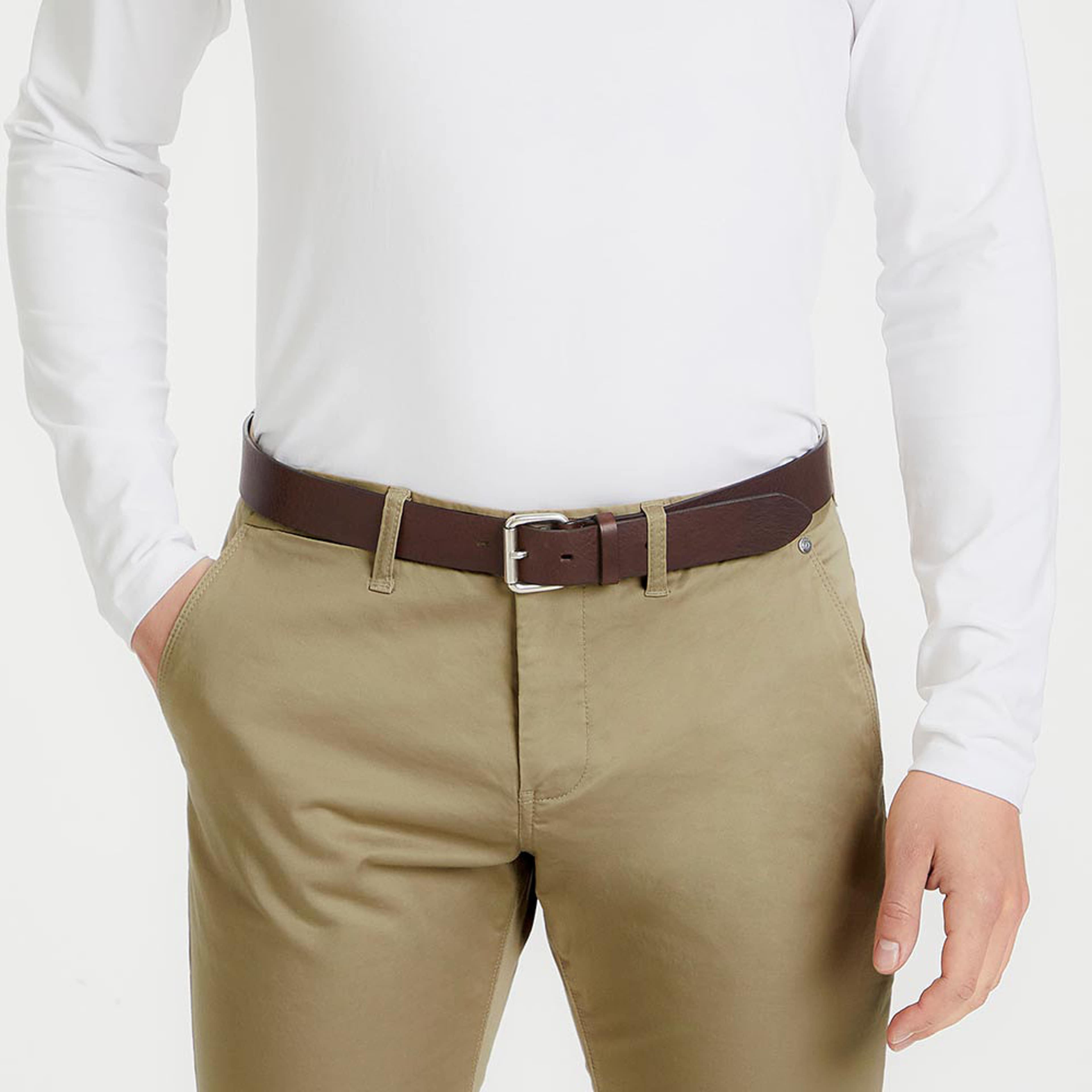 MABilly Belt, från Matinique, i färgen Dark Brown. Klicka för att öppna bilden i stort format