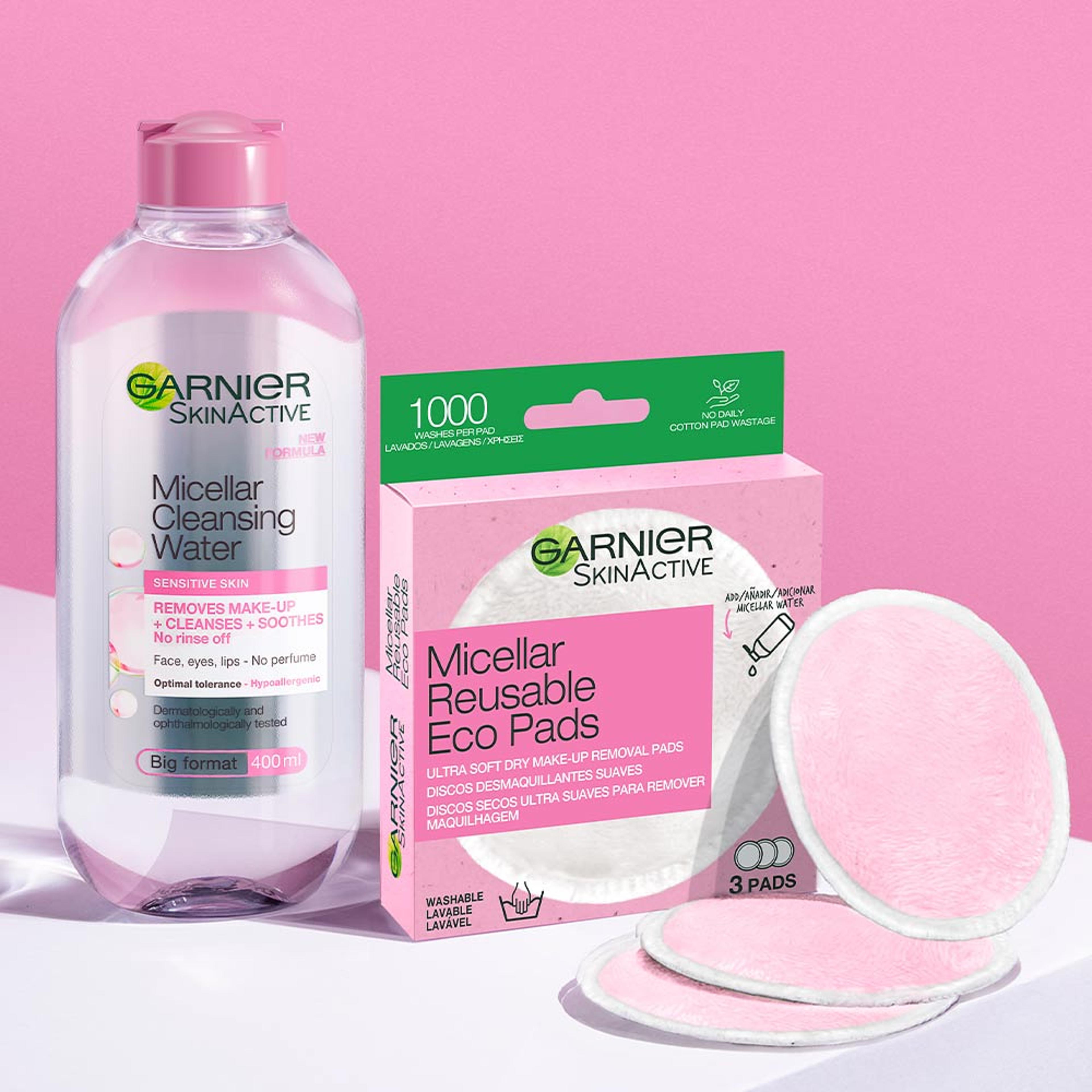 SkinActive Micellar Resuable Eco Pads