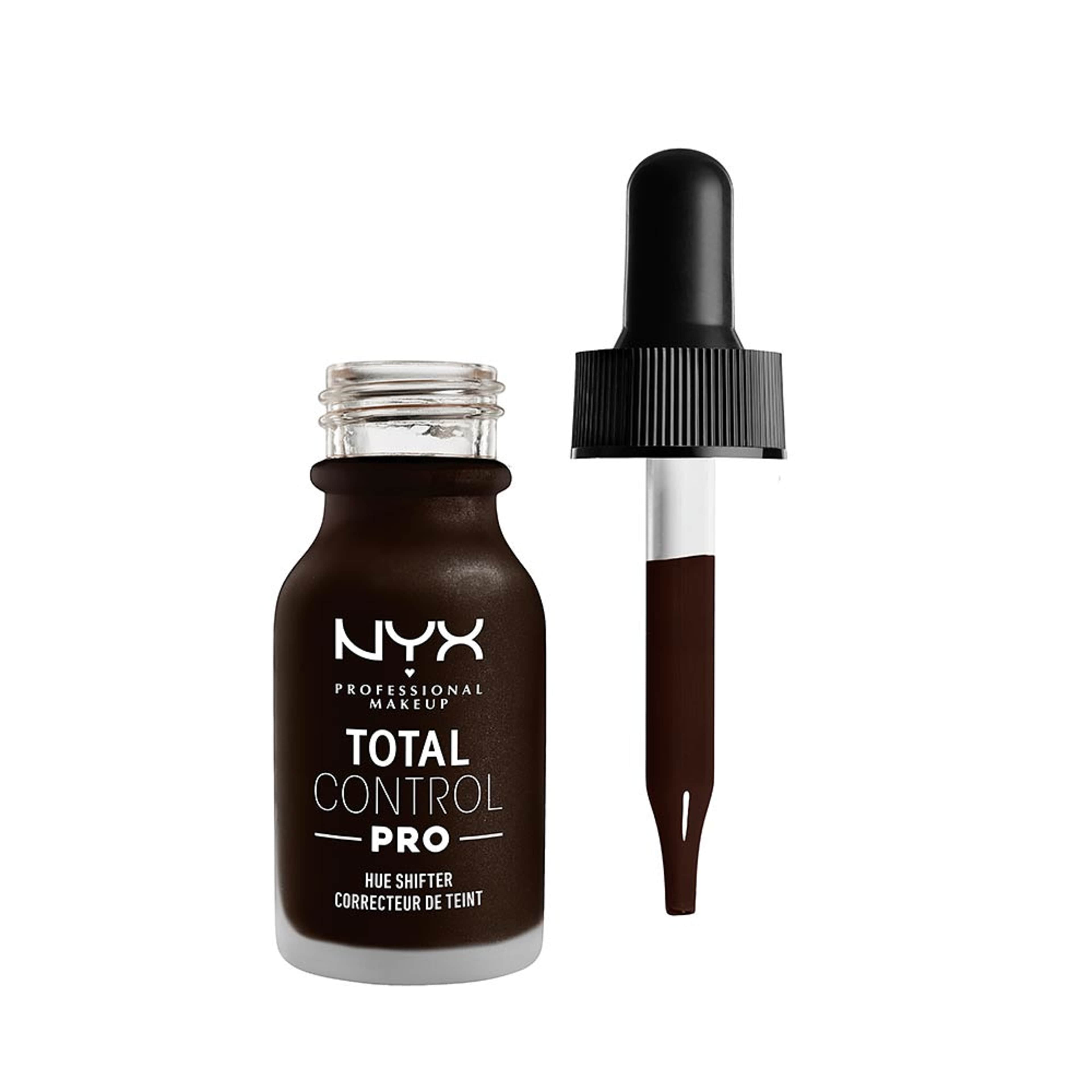 Total Control Pro Hue Shifter, från NYX Professional Makeup, i färgen Dark. Klicka för att öppna bilden i stort format