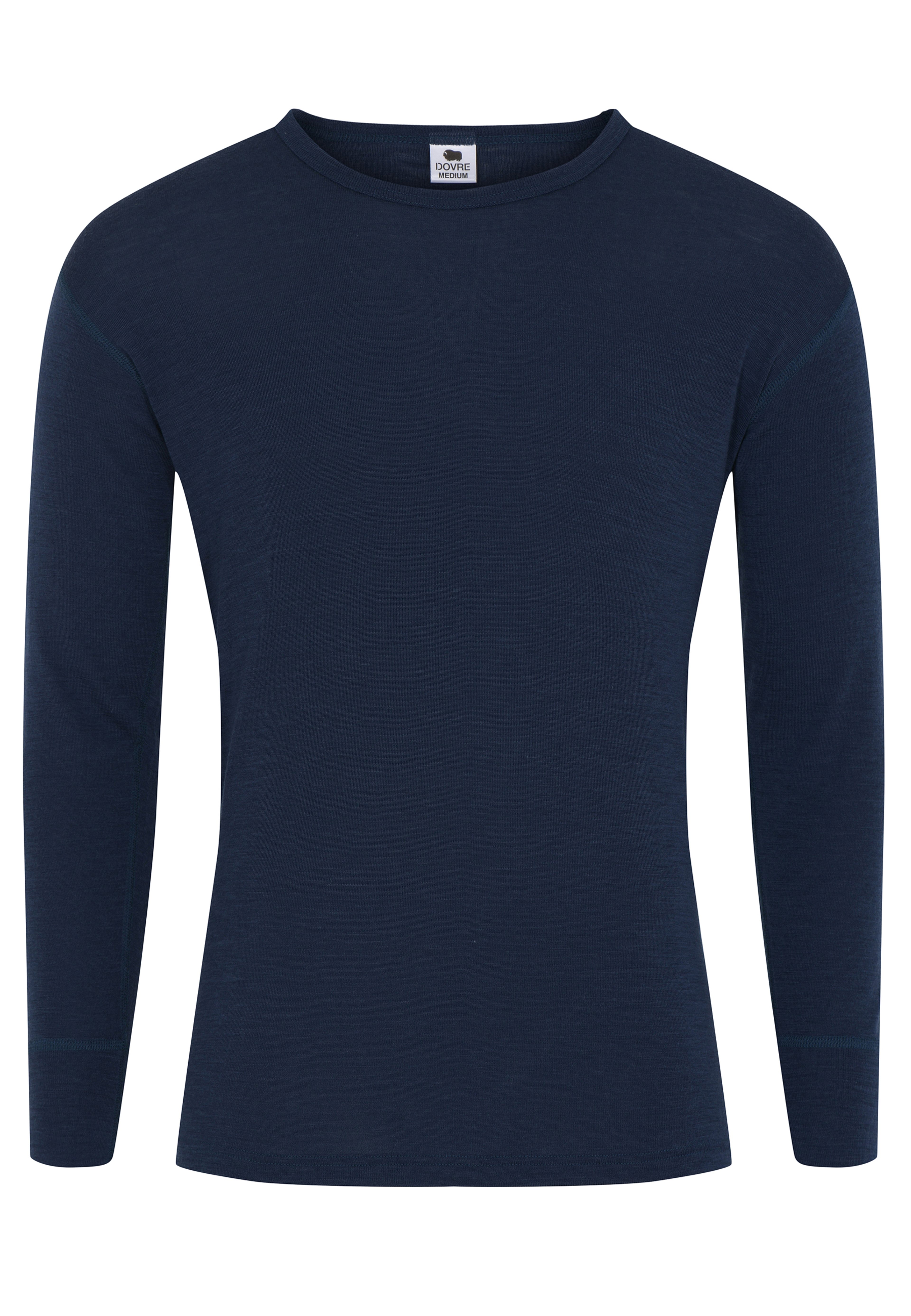 2-pack Långärmade T-shirts | Merinoull | Vit