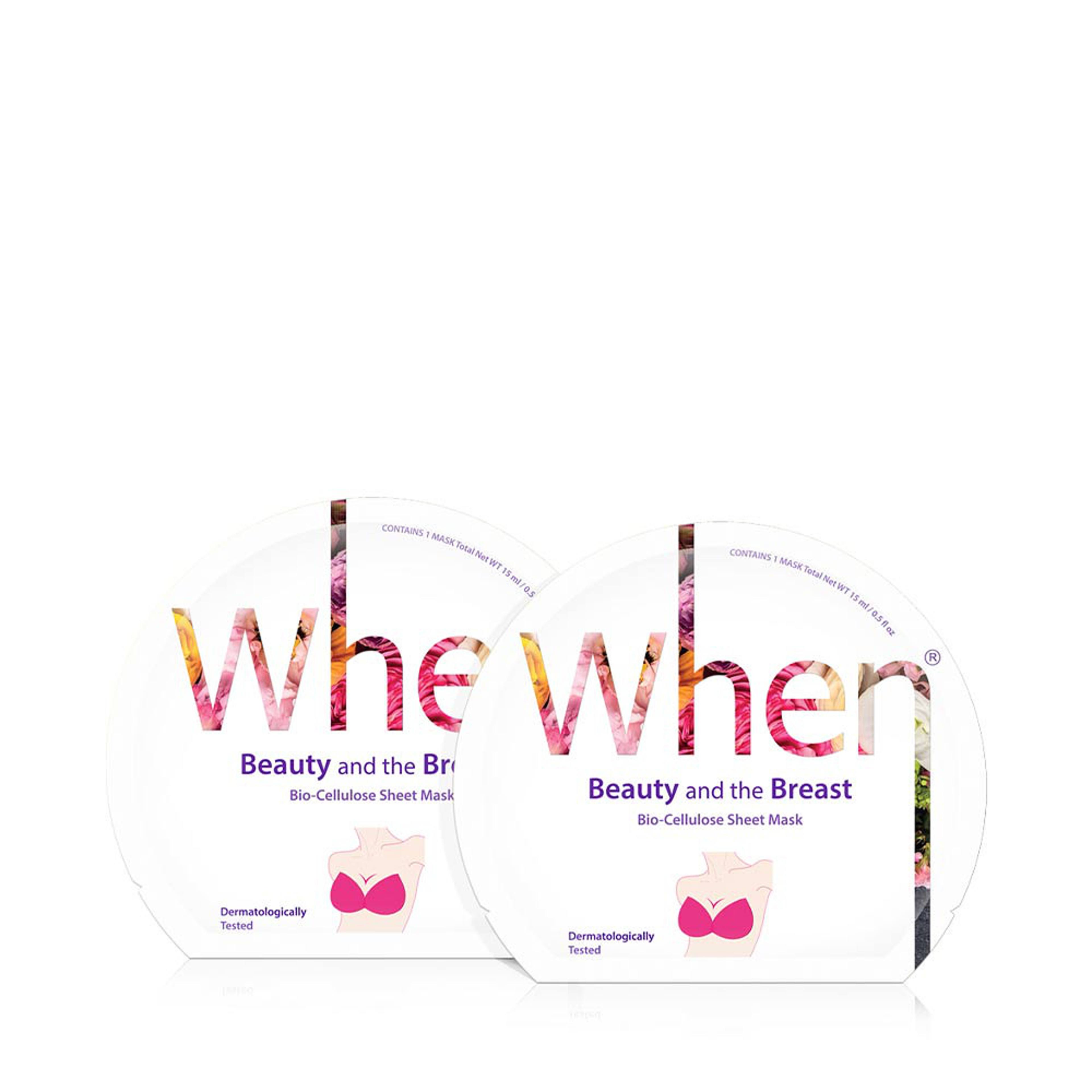 Beauty and the Breast Mask (2 pcs - 1 set)