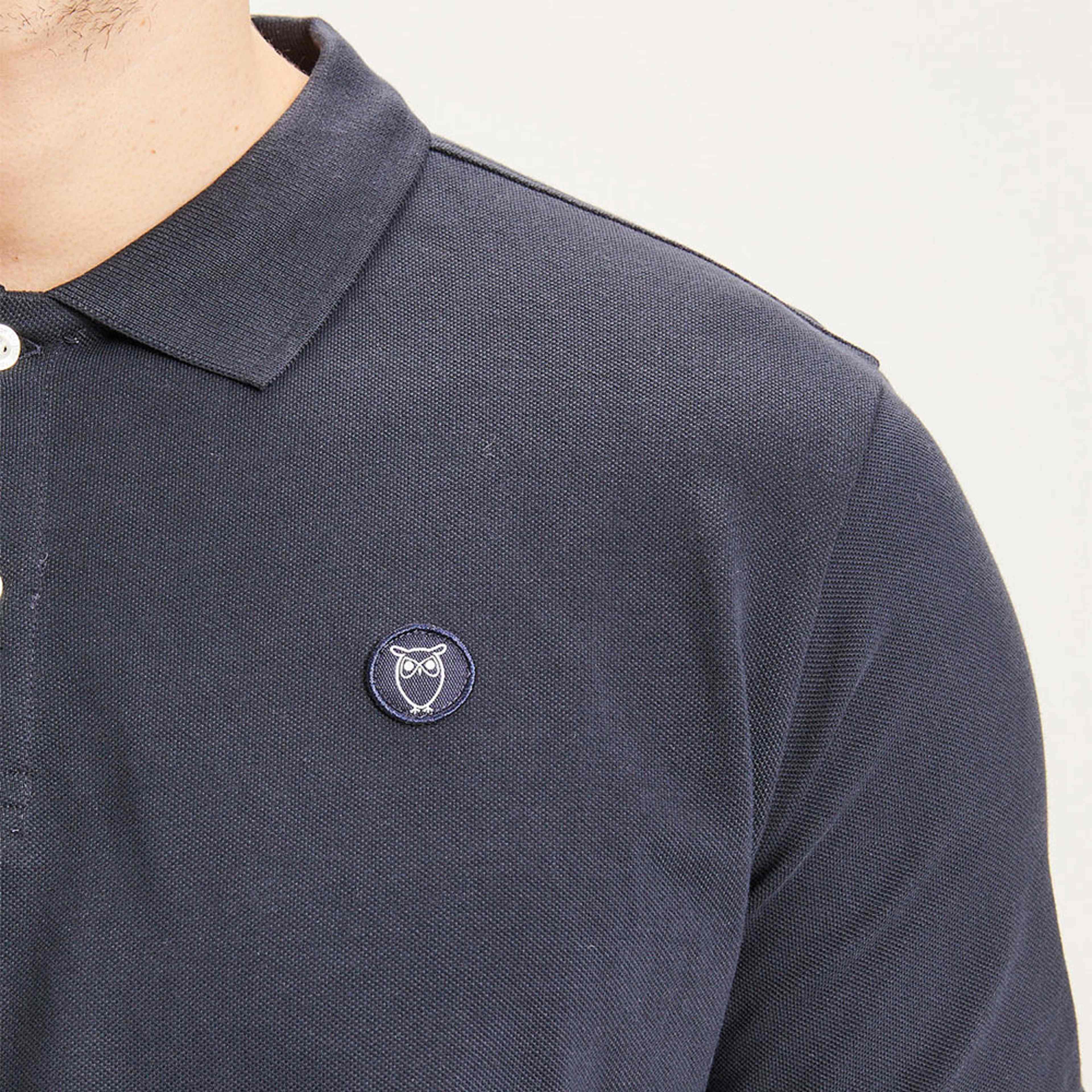 TOKE basic badge polo - GOTS/Vegan