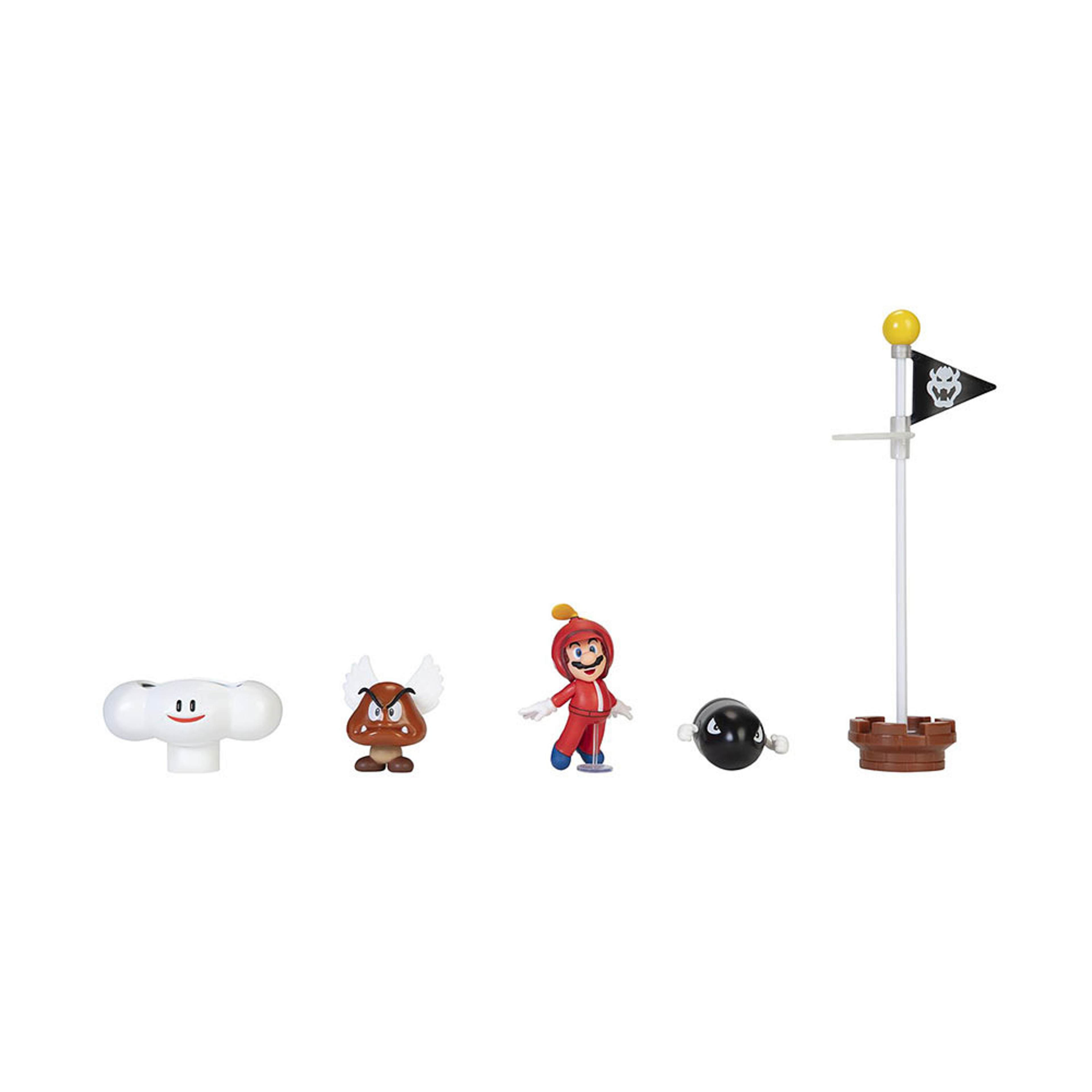 Super Mario Lekset Diorama Set Cloud 6cm