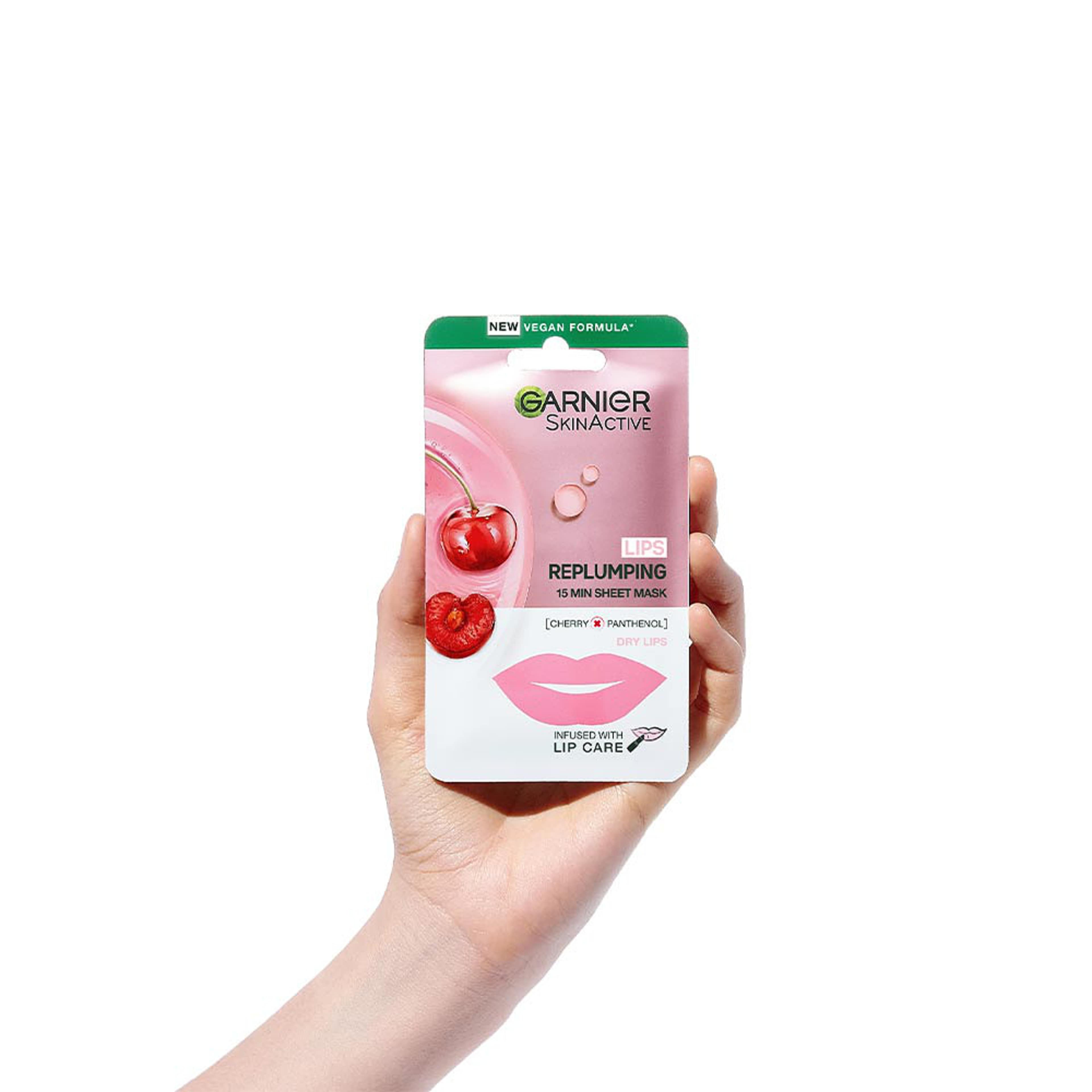 SkinActive Lips Replumping Cherry, från Garnier. Klicka för att öppna bilden i stort format