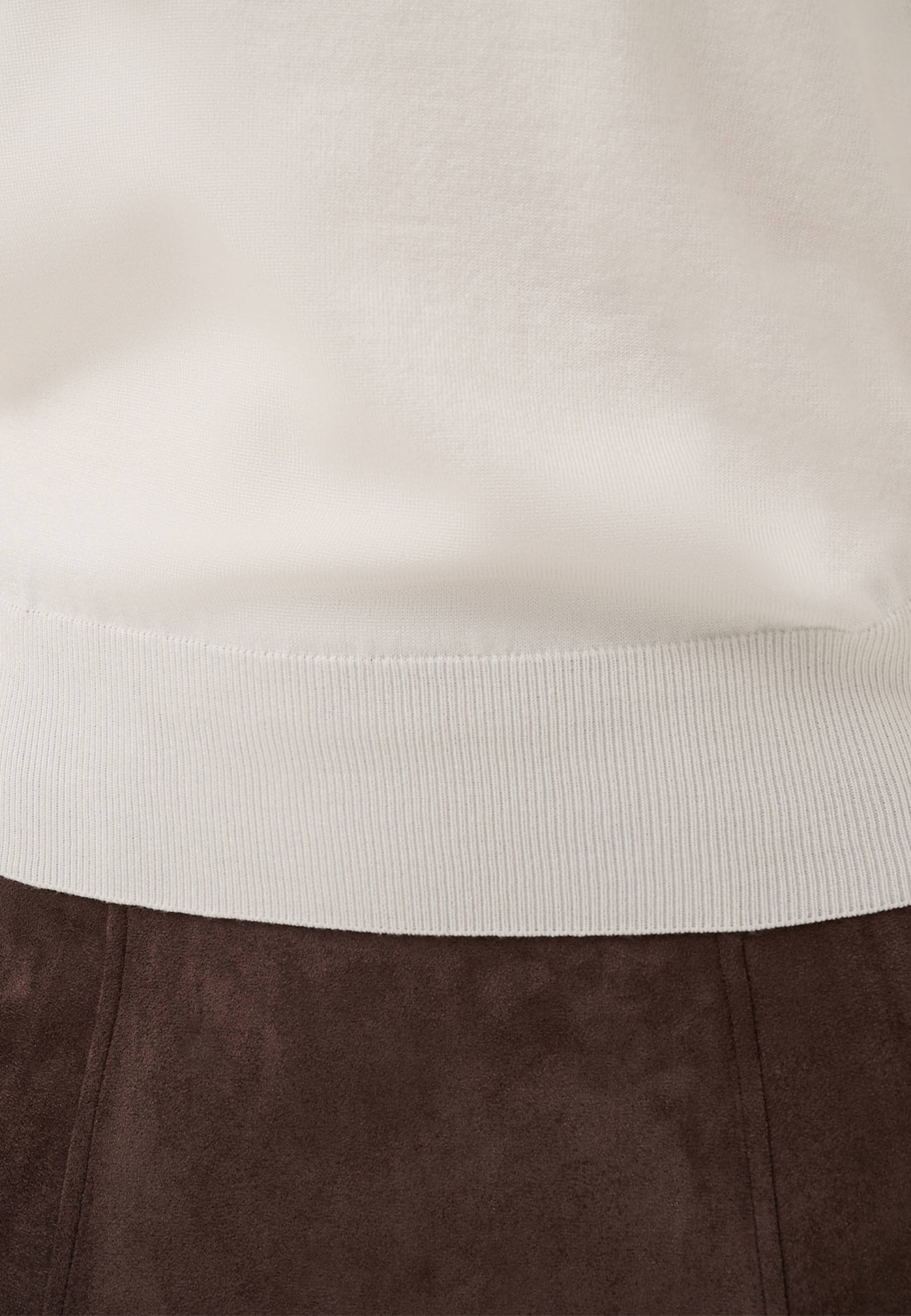 MilaSZ SS Pullover, från Saint Tropez, i färgen Ice. Klicka för att öppna bilden i stort format
