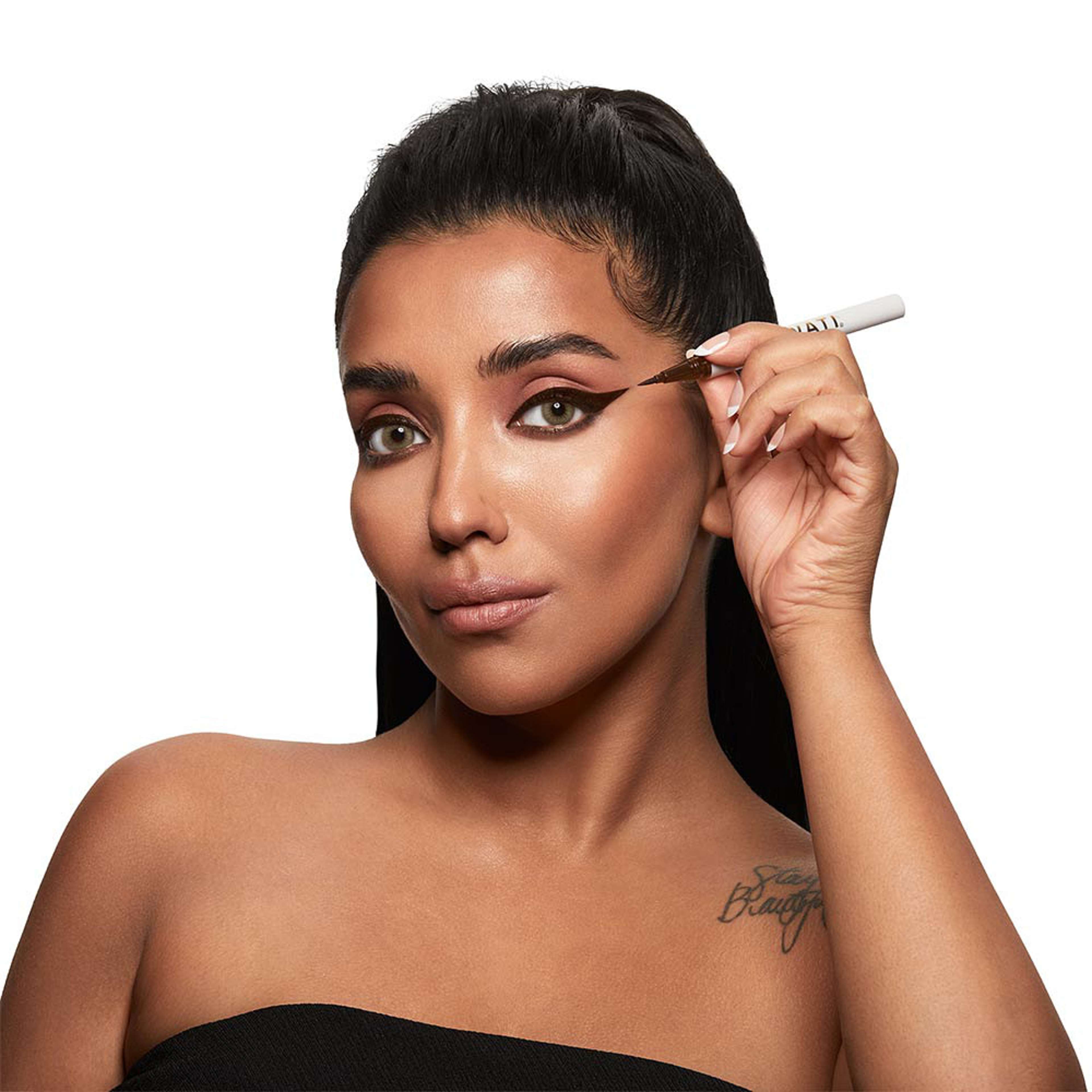 Lash Adhesive Liquid Eyeliner Vanta Brown