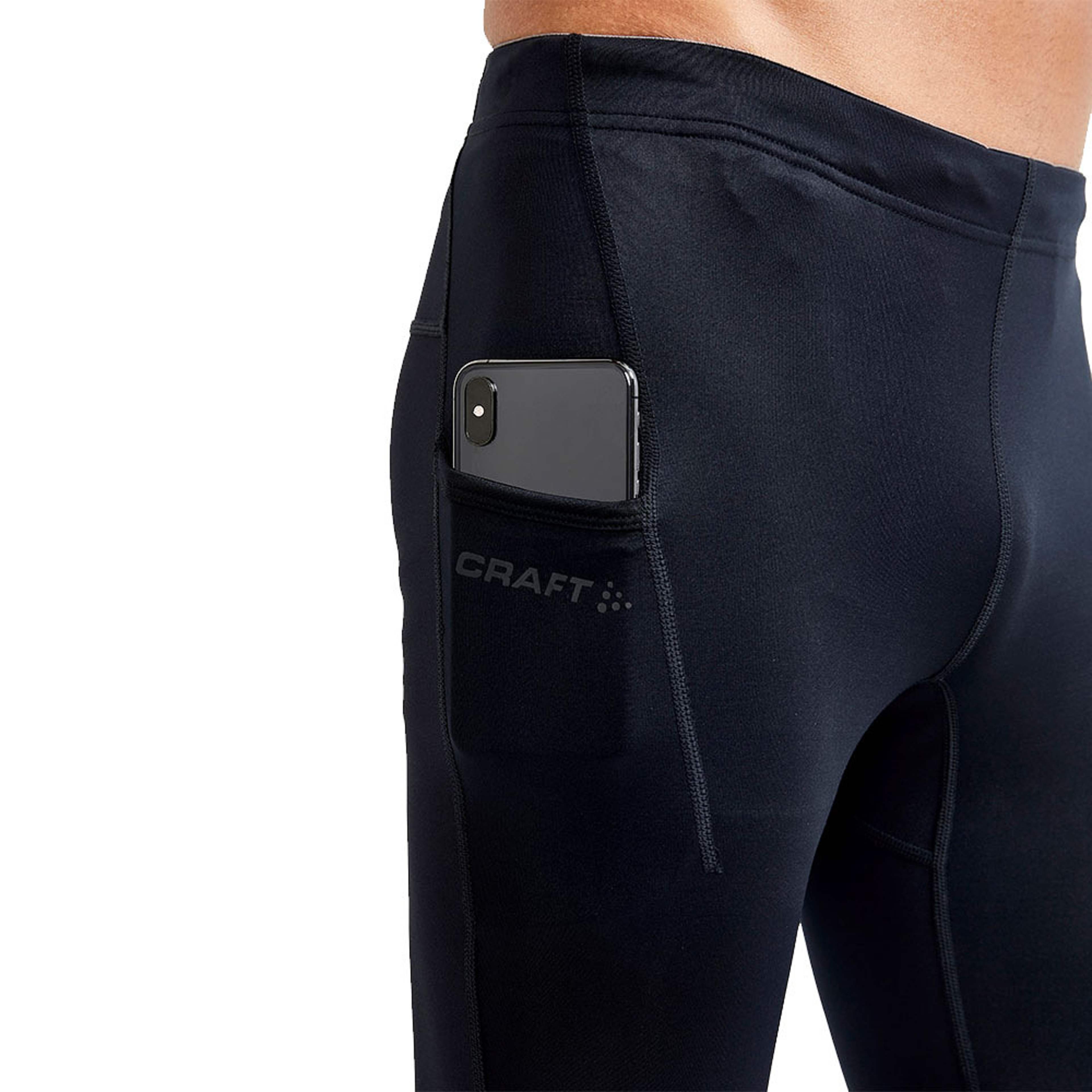 Adv Essence Zip Tights, från Craft, i färgen Black. Klicka för att öppna bilden i stort format