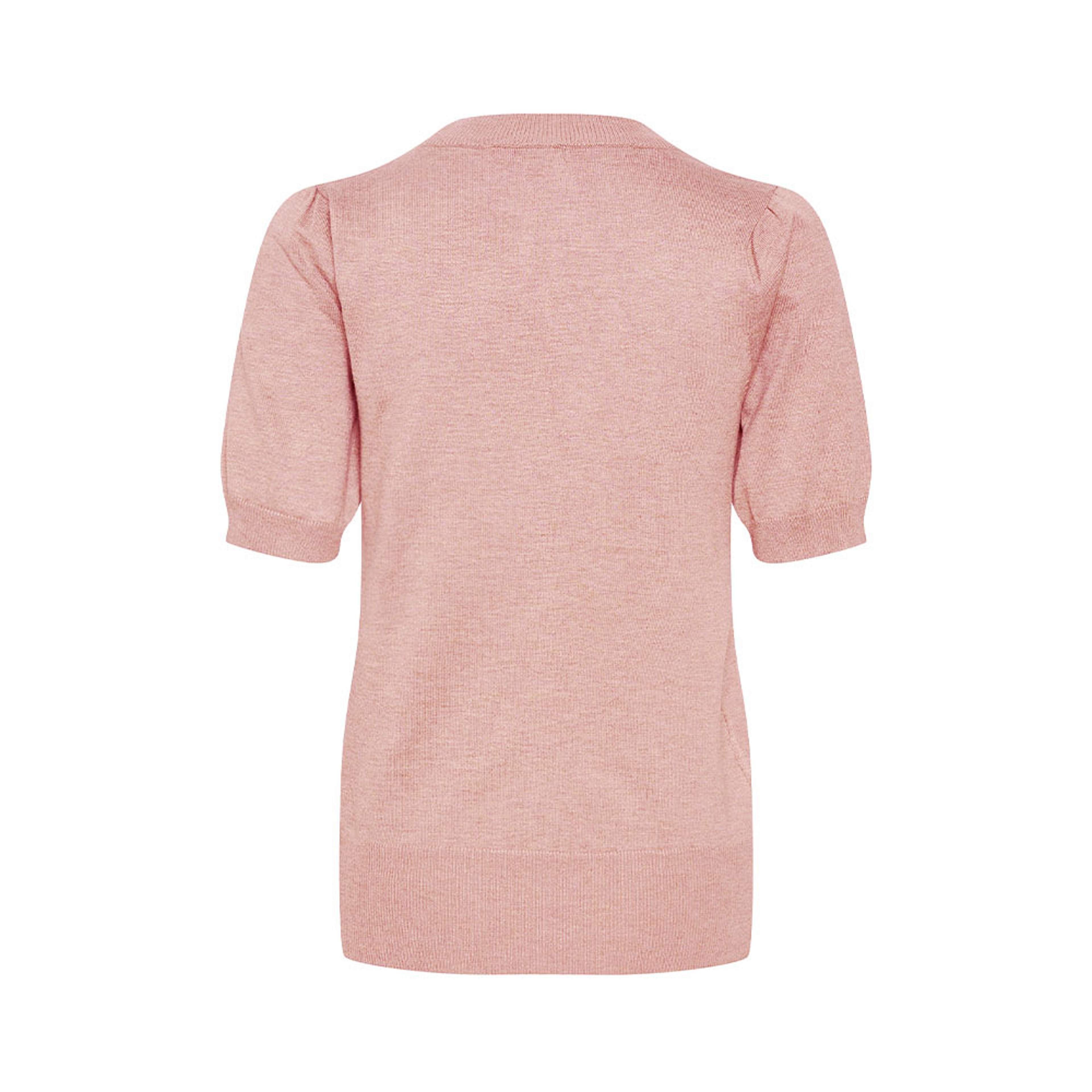 MilaSZ SS Pullover, från Saint Tropez, i färgen Ash Rose Mélange. Klicka för att öppna bilden i stort format