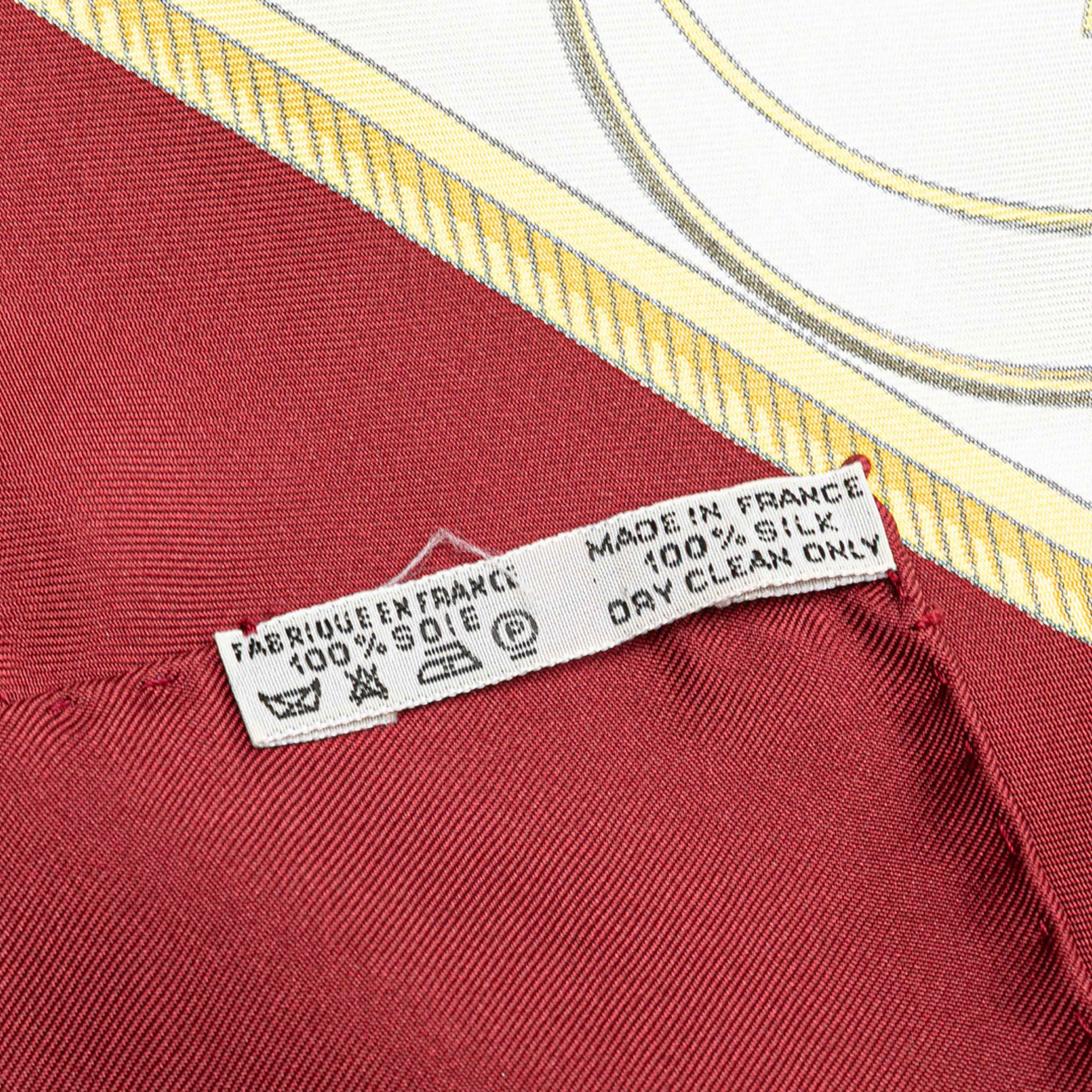 Hermès Les Voitures A Transformation Silk Scarf