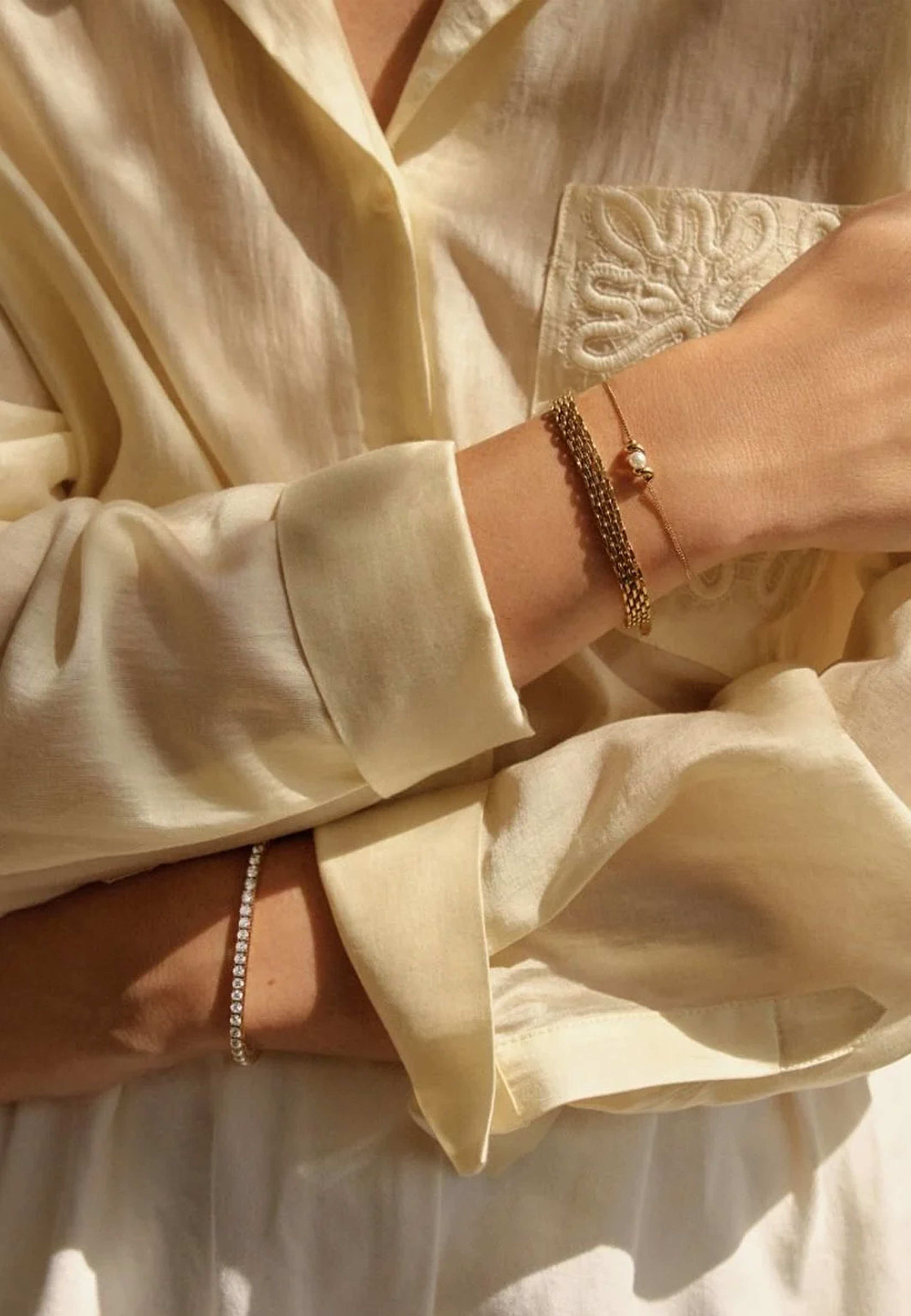 Lana Bracelet Gold, från Edblad, i färgen Gold. Klicka för att öppna bilden i stort format