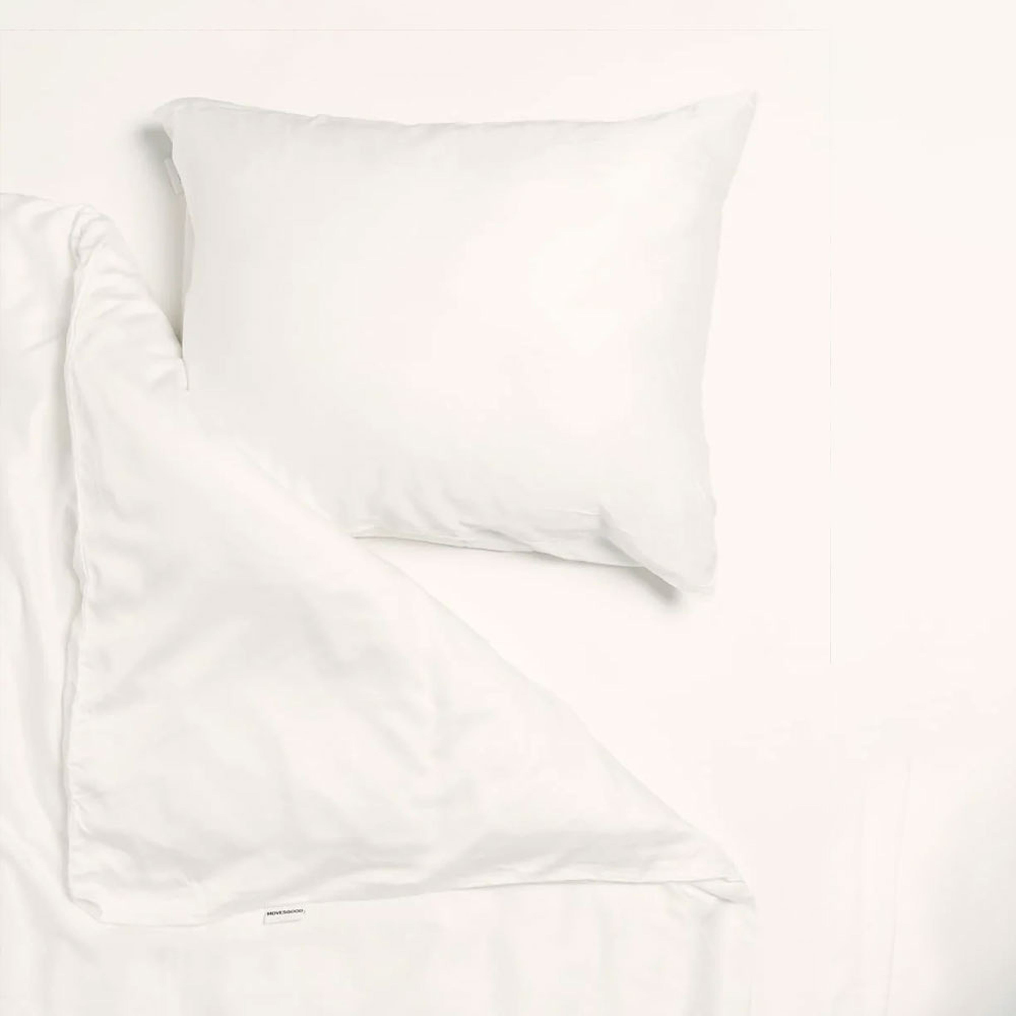 Bambu lyocell Bäddset 150x210, från Movesgood, i färgen White. Klicka för att öppna bilden i stort format