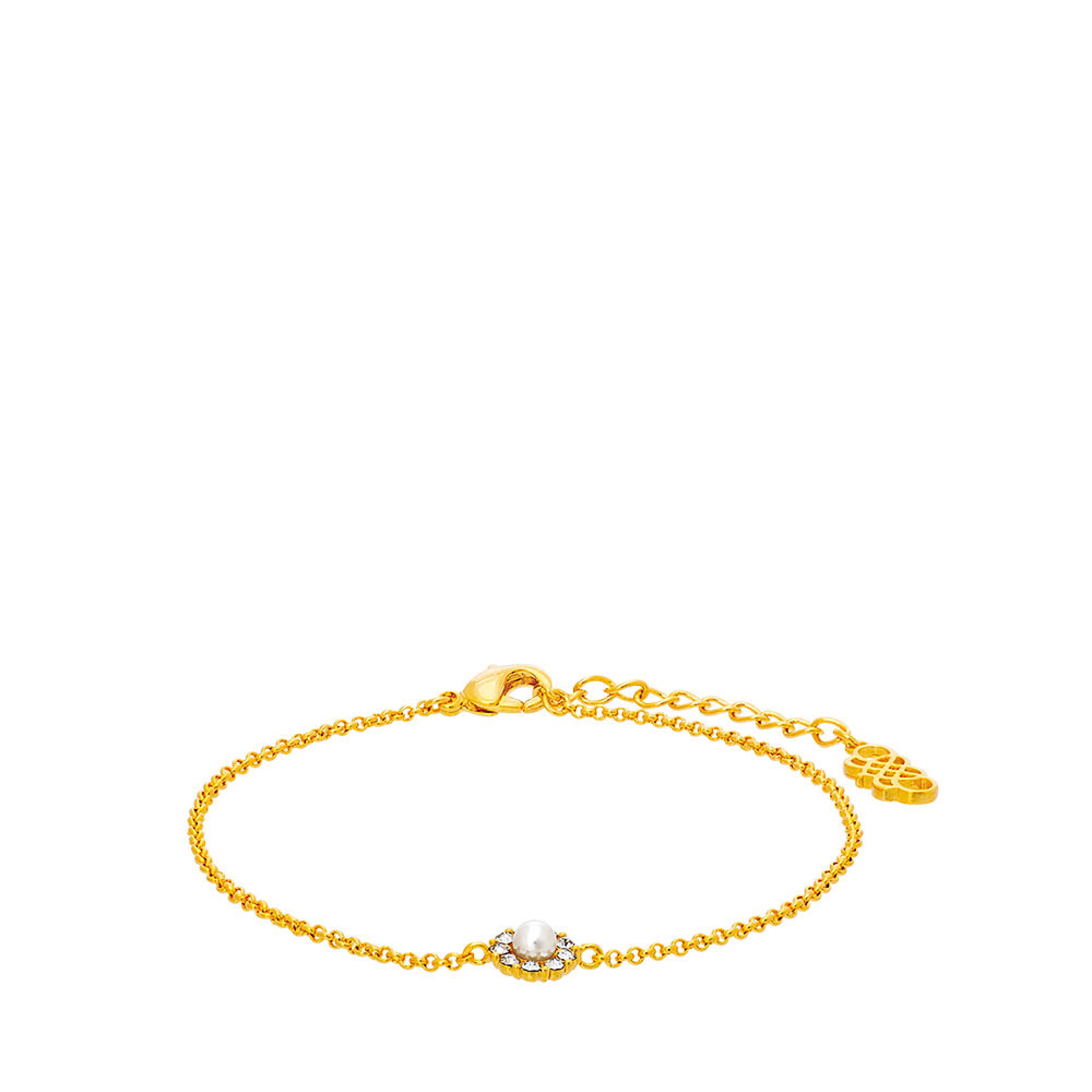 Petite Miss Sofia Pearl Bracelet - Crystal