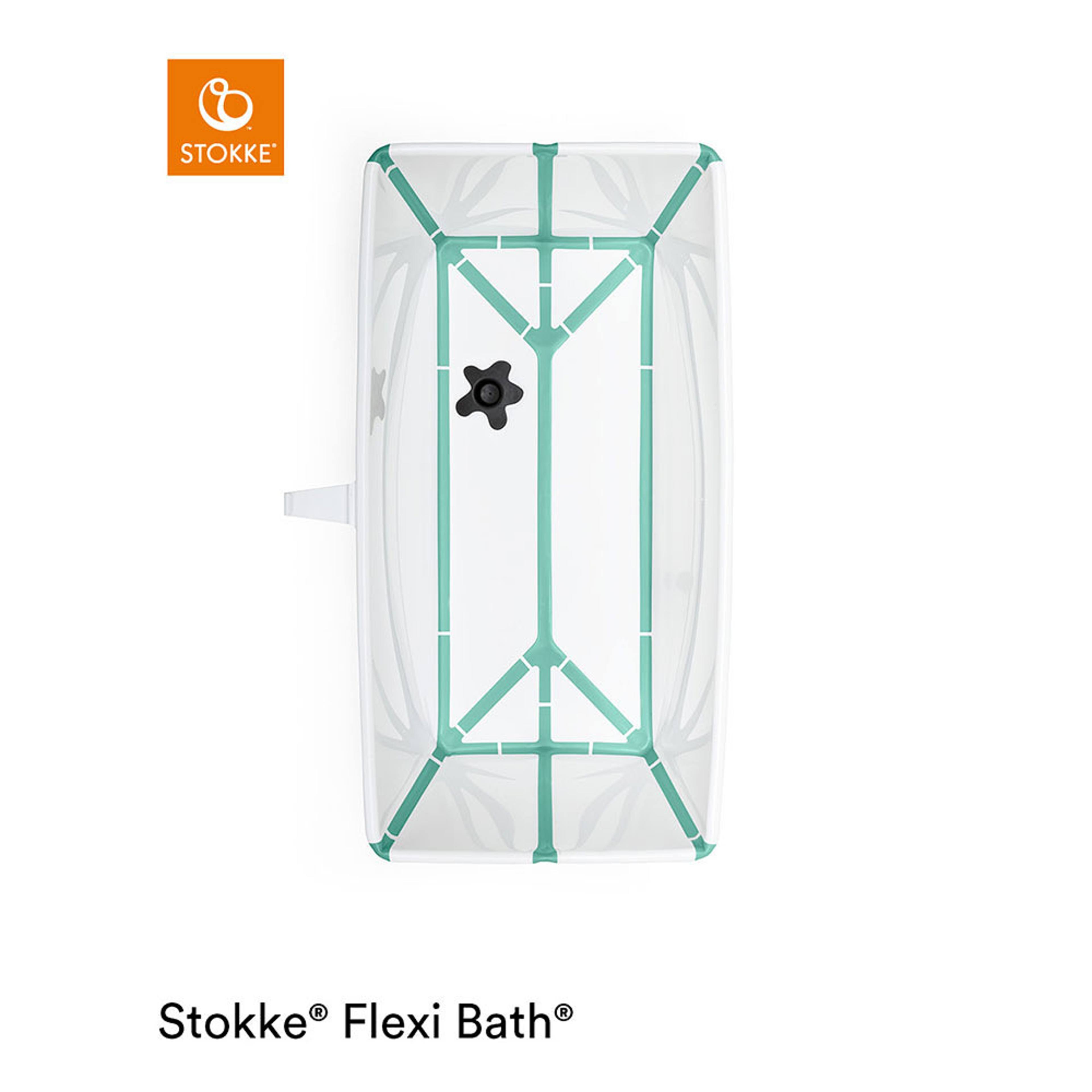 Stokke® Flexi Bath® White Aqua, från STOKKE, i färgen White Aqua. Klicka för att öppna bilden i stort format