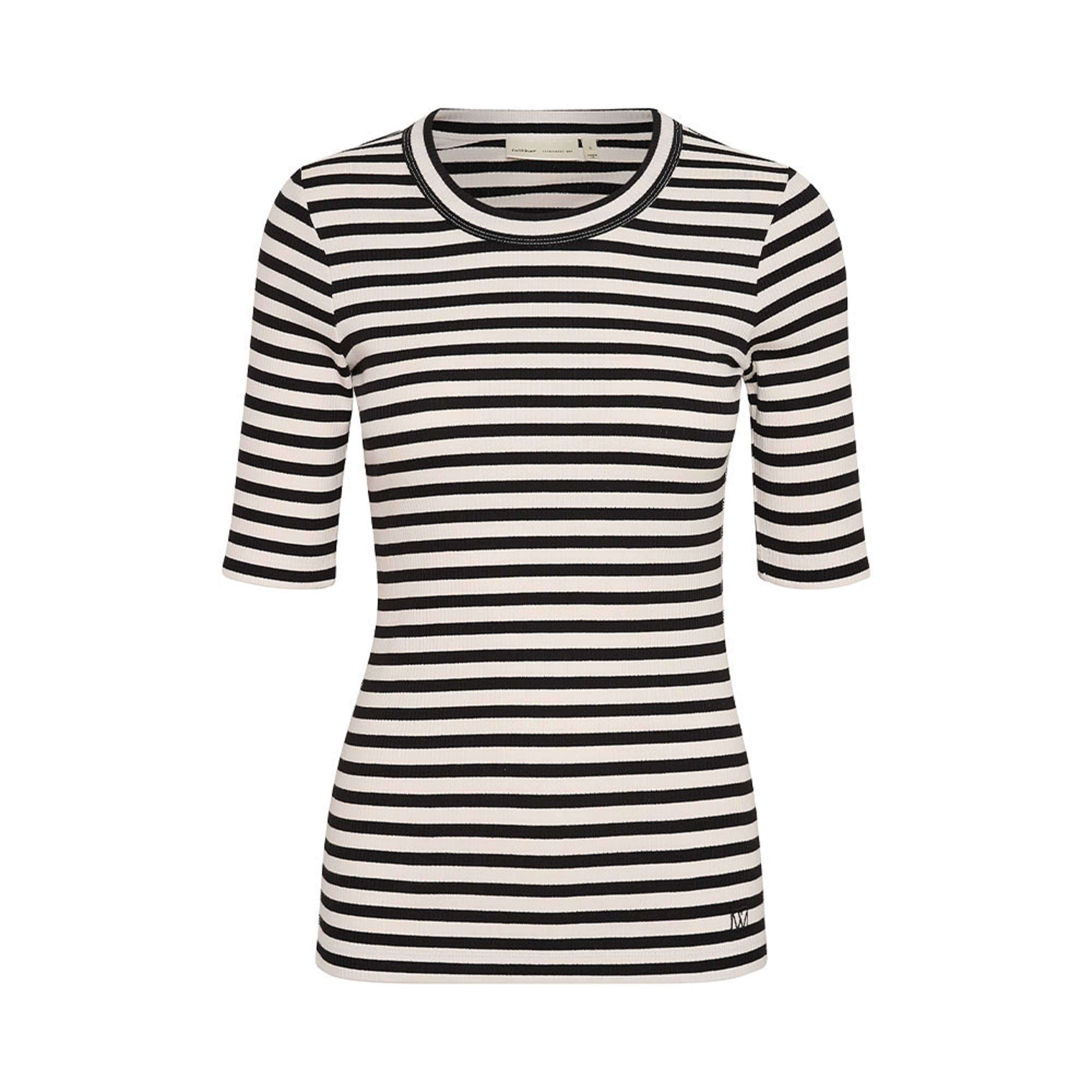 DagnaIW T-Shirt, från Inwear, i färgen Black / Whisper White. Klicka för att öppna bilden i stort format