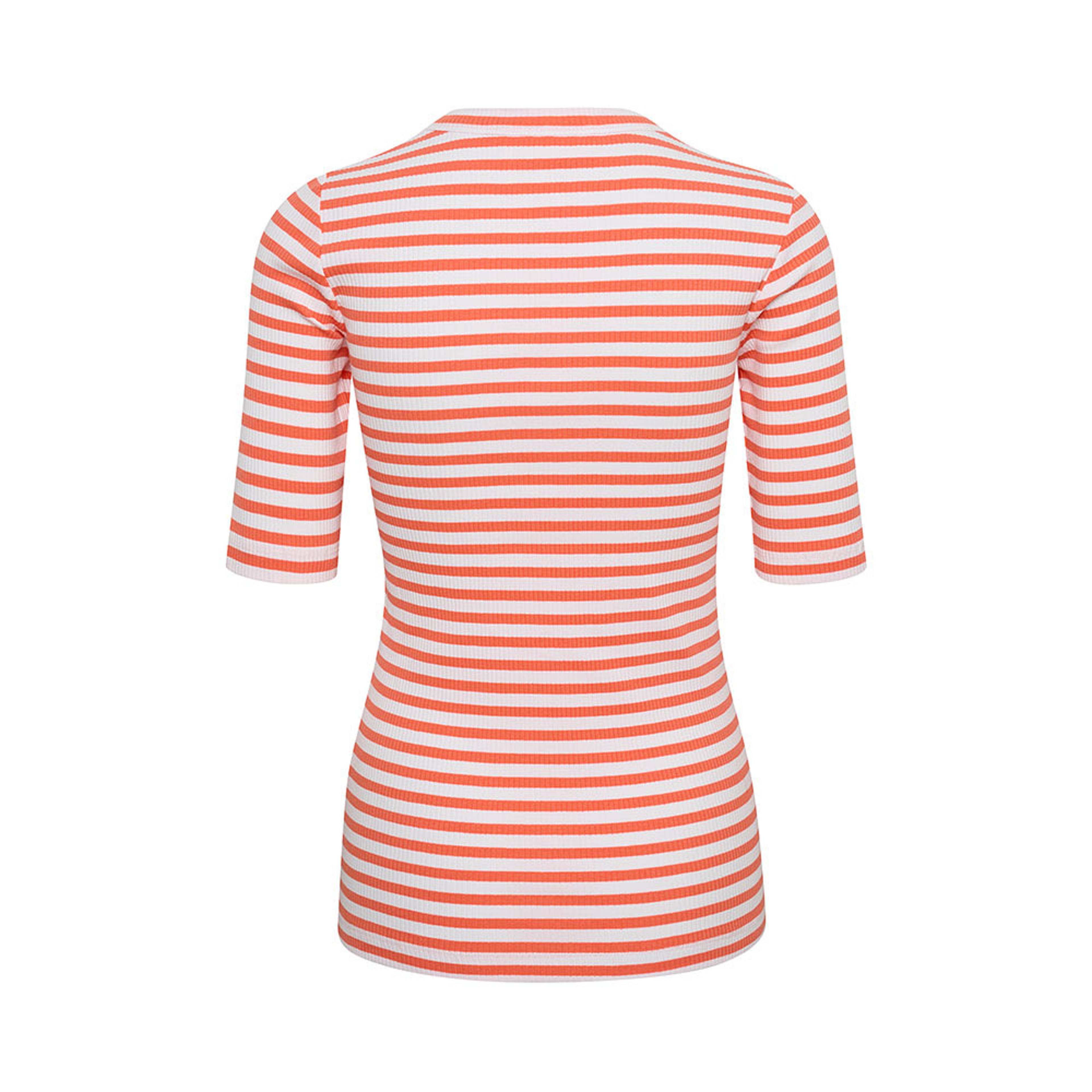 DagnaIW T-Shirt, från Inwear, i färgen Pure White / Summer Sorbet. Klicka för att öppna bilden i stort format