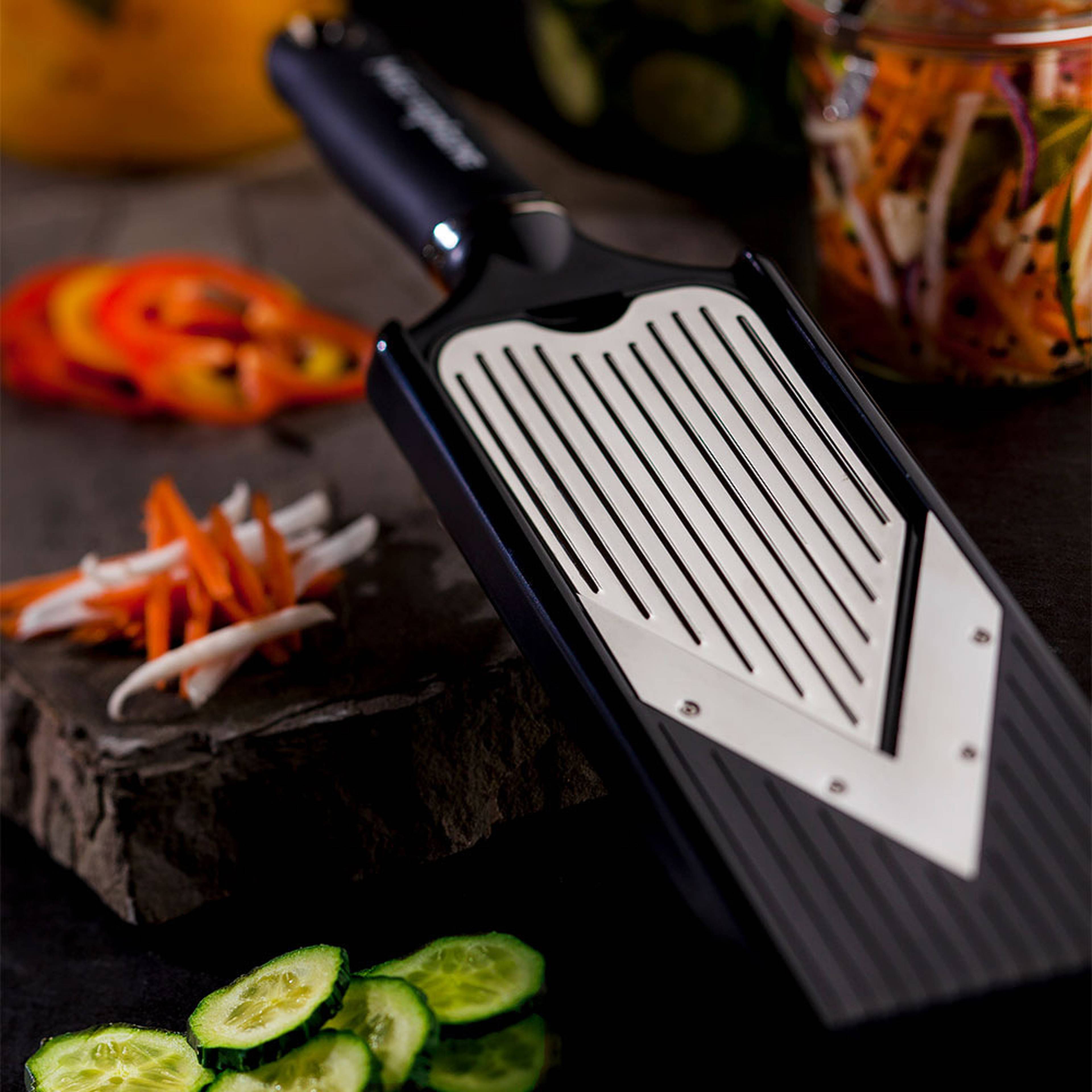 Justerbar V-blad Mandonline Food Slicer