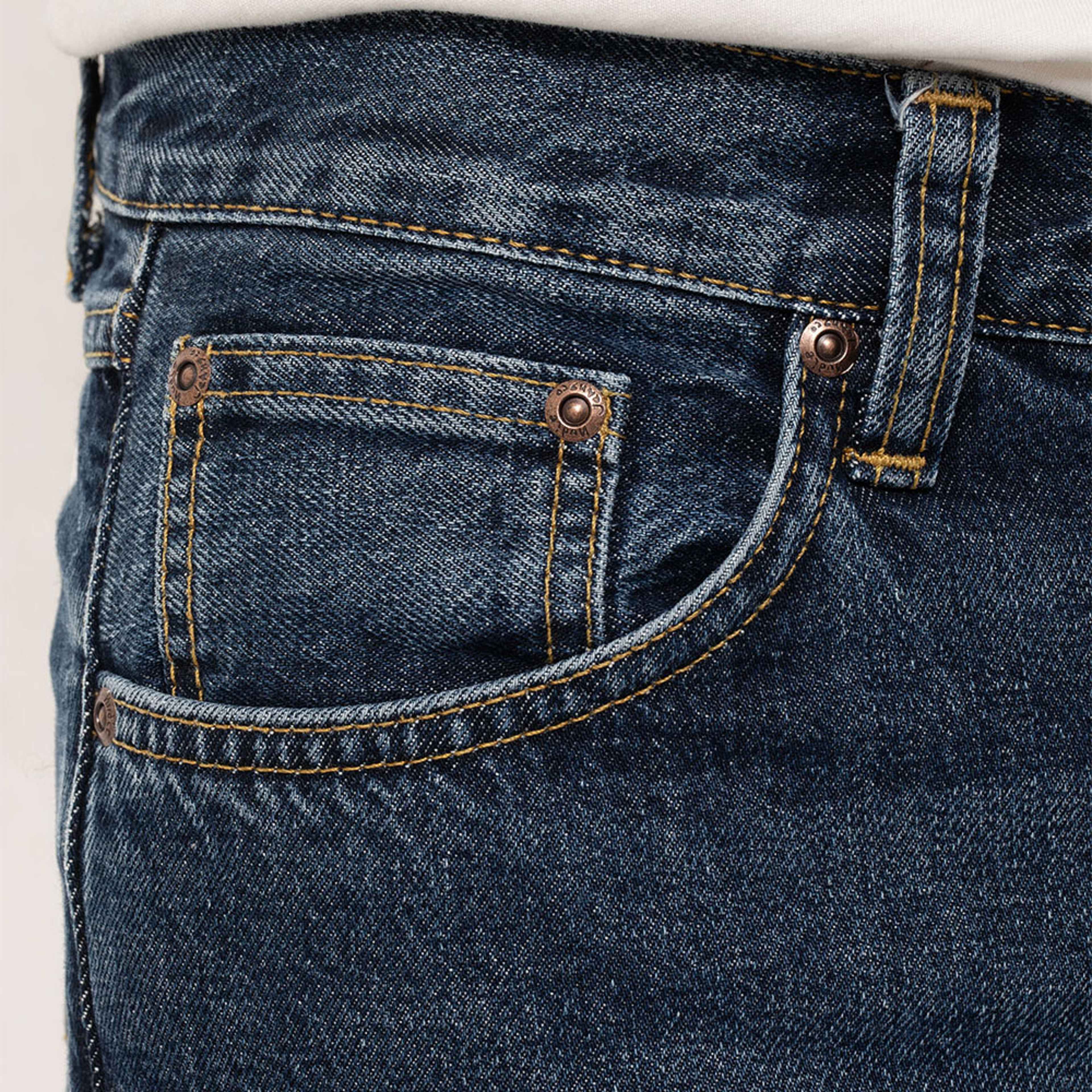 Gritty Jackson Jeans, från Nudie Jeans, i färgen Blue Slate. Klicka för att öppna bilden i stort format