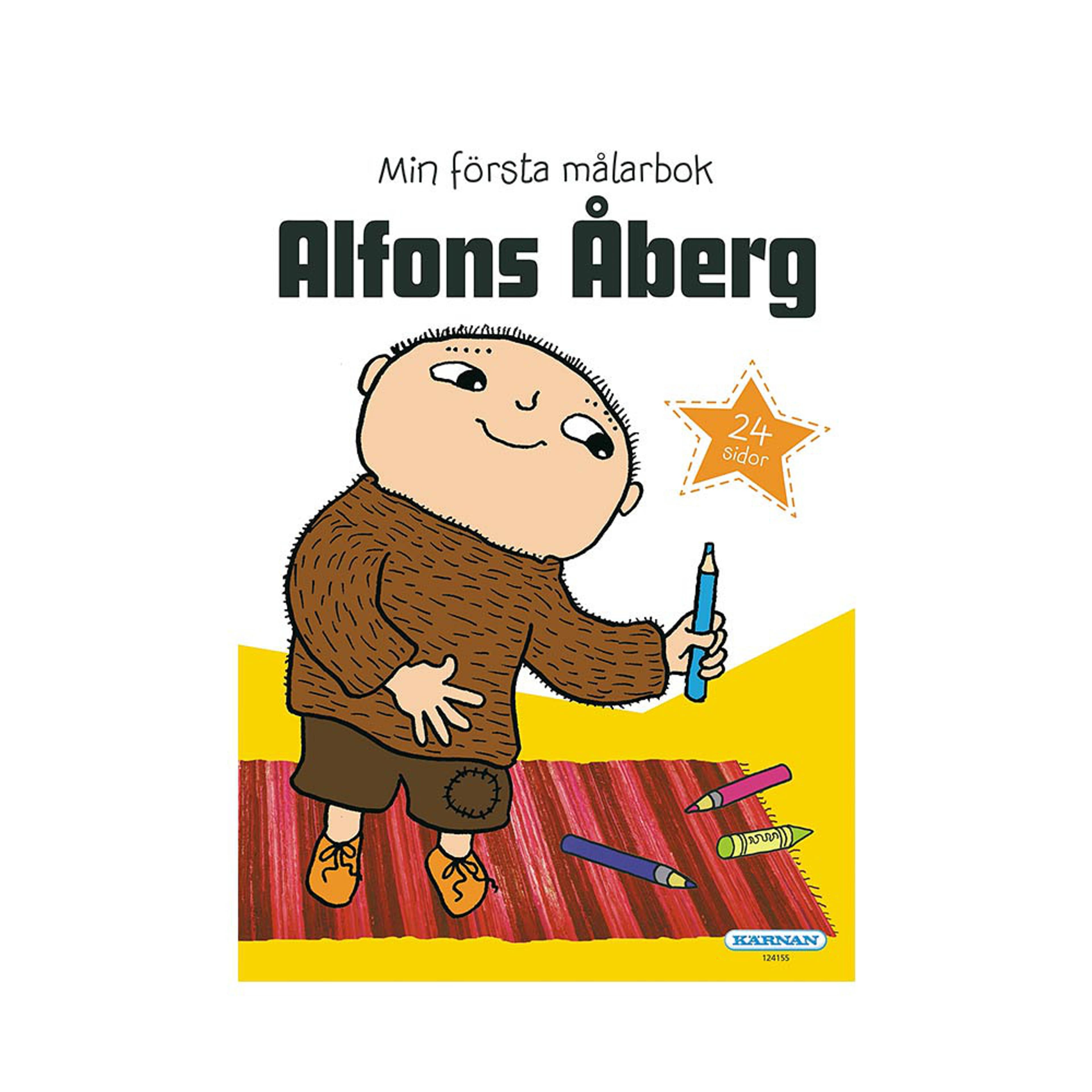 Alfons Åberg, min första målarbok, från ALFONS ÅBERG. Klicka för att öppna bilden i stort format