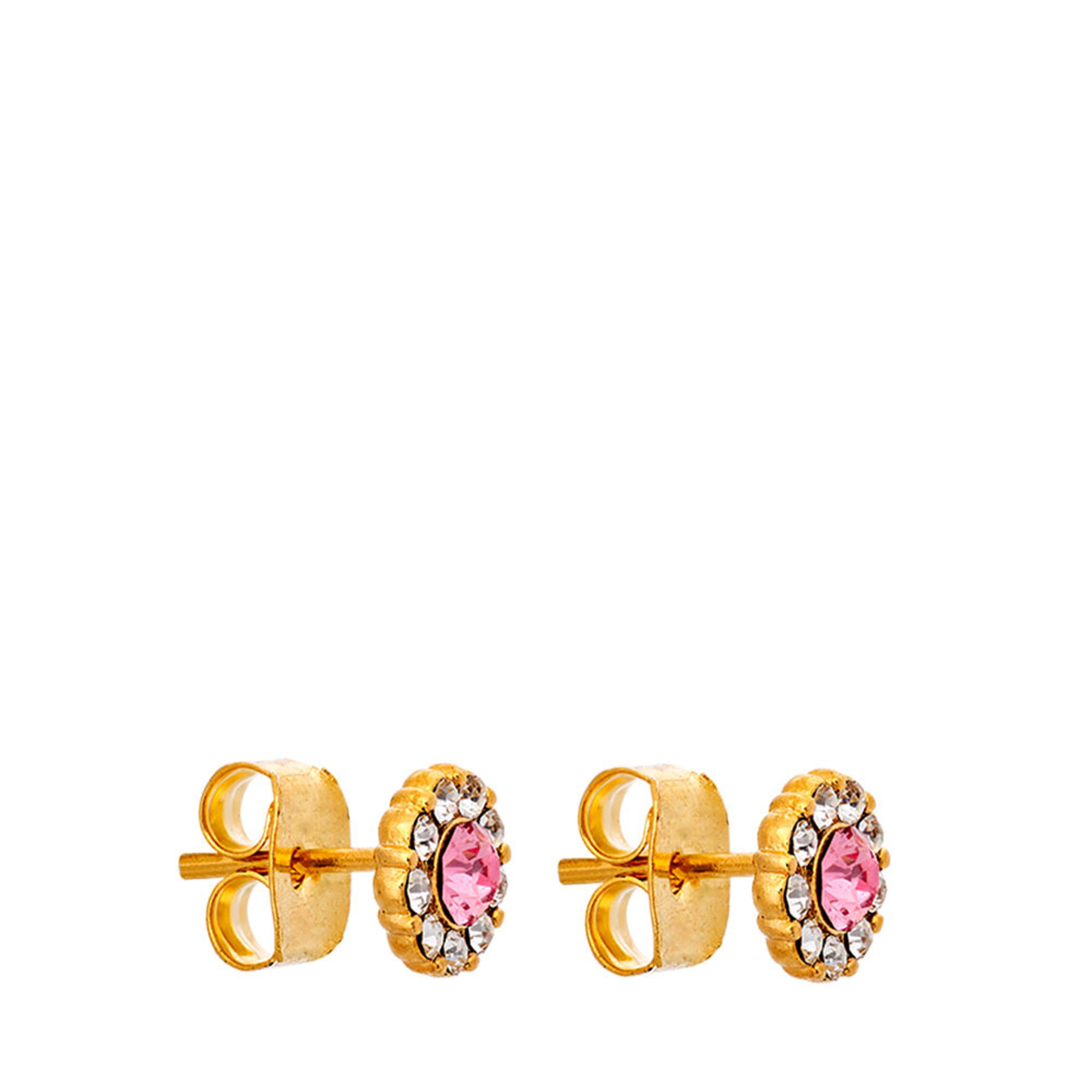 Petite Miss Sofia Earrings - Light Rose