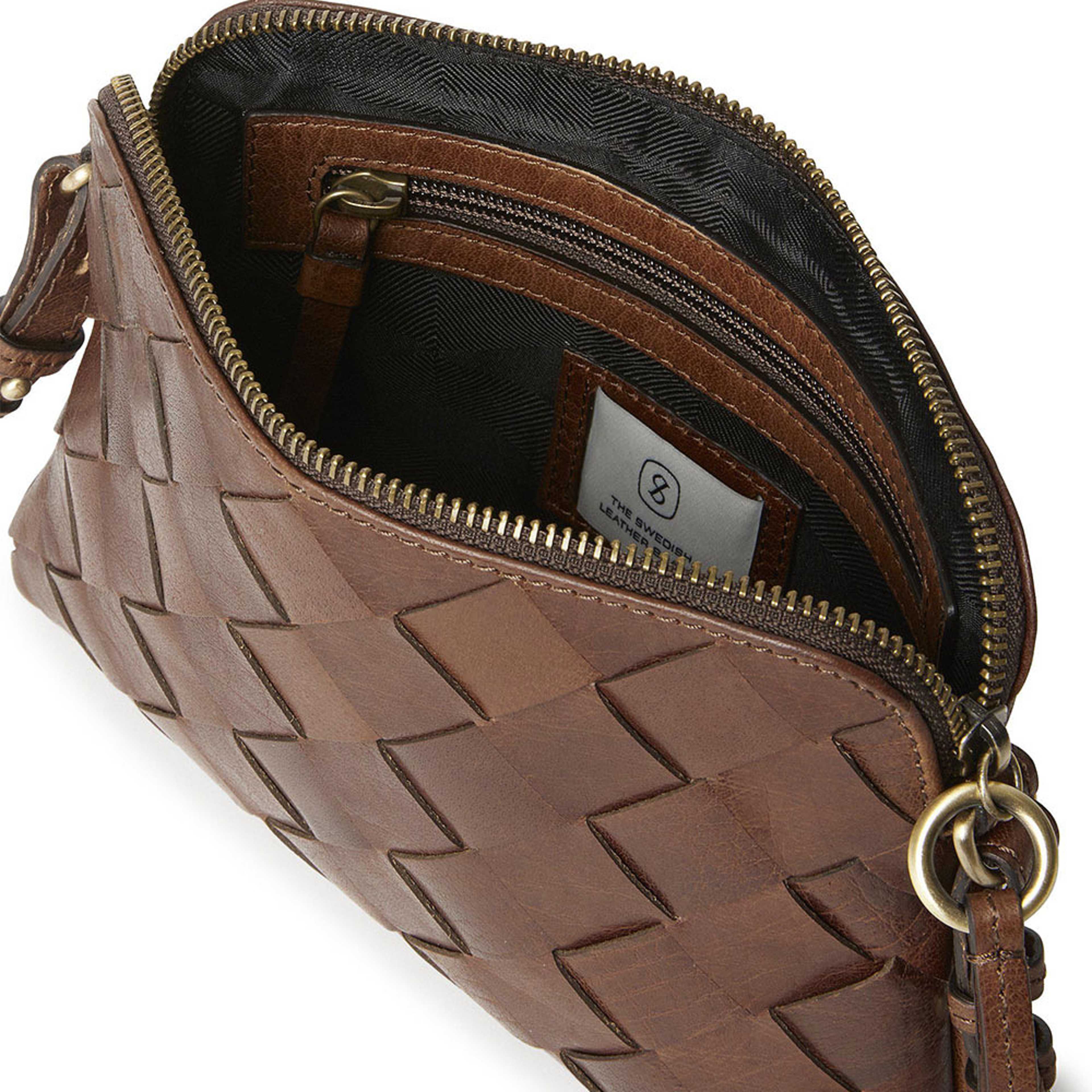Seattle Bag, från Saddler, i färgen Midbrown.