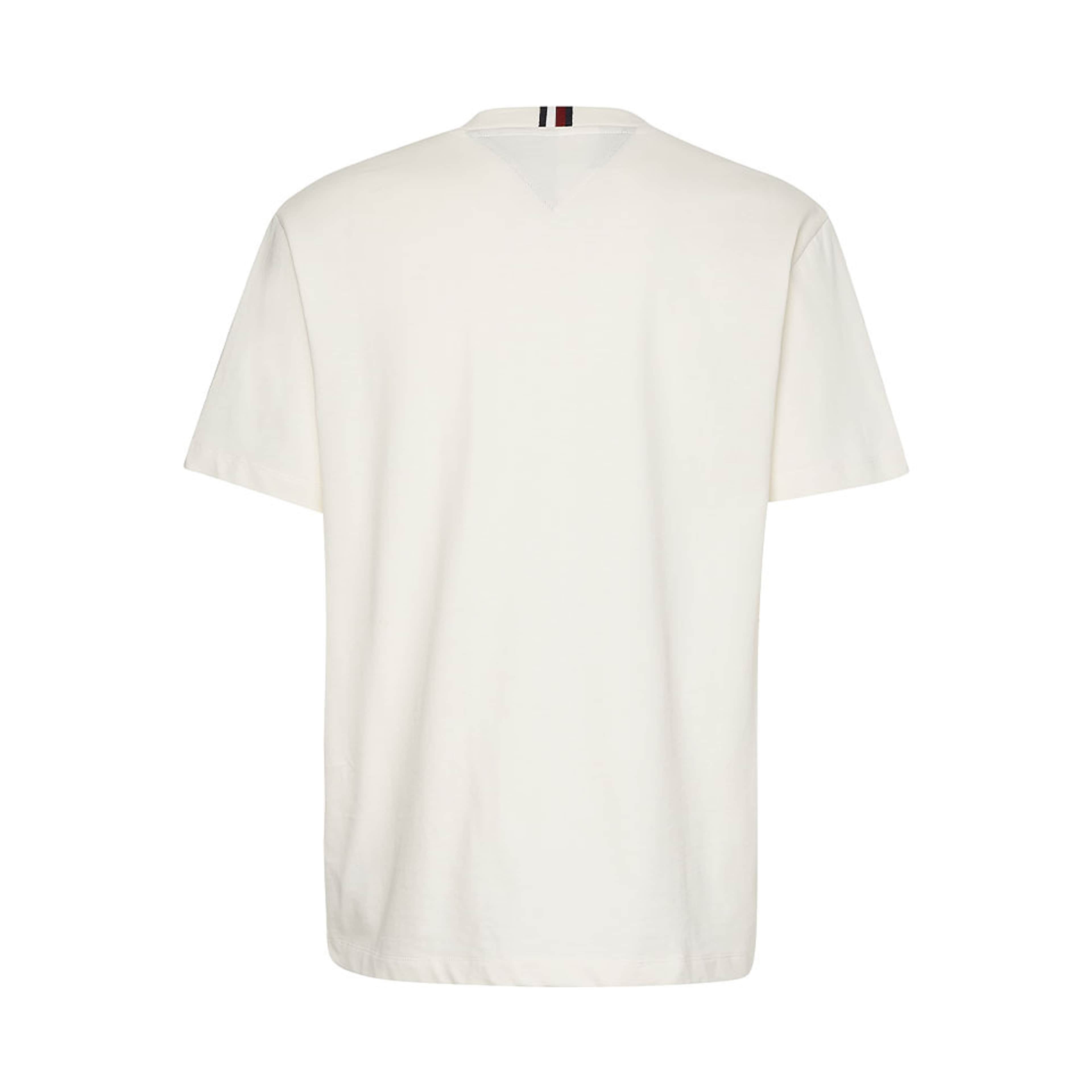 Arch Casual Tee, från Tommy Hilfiger, i färgen Ivory. Klicka för att öppna bilden i stort format