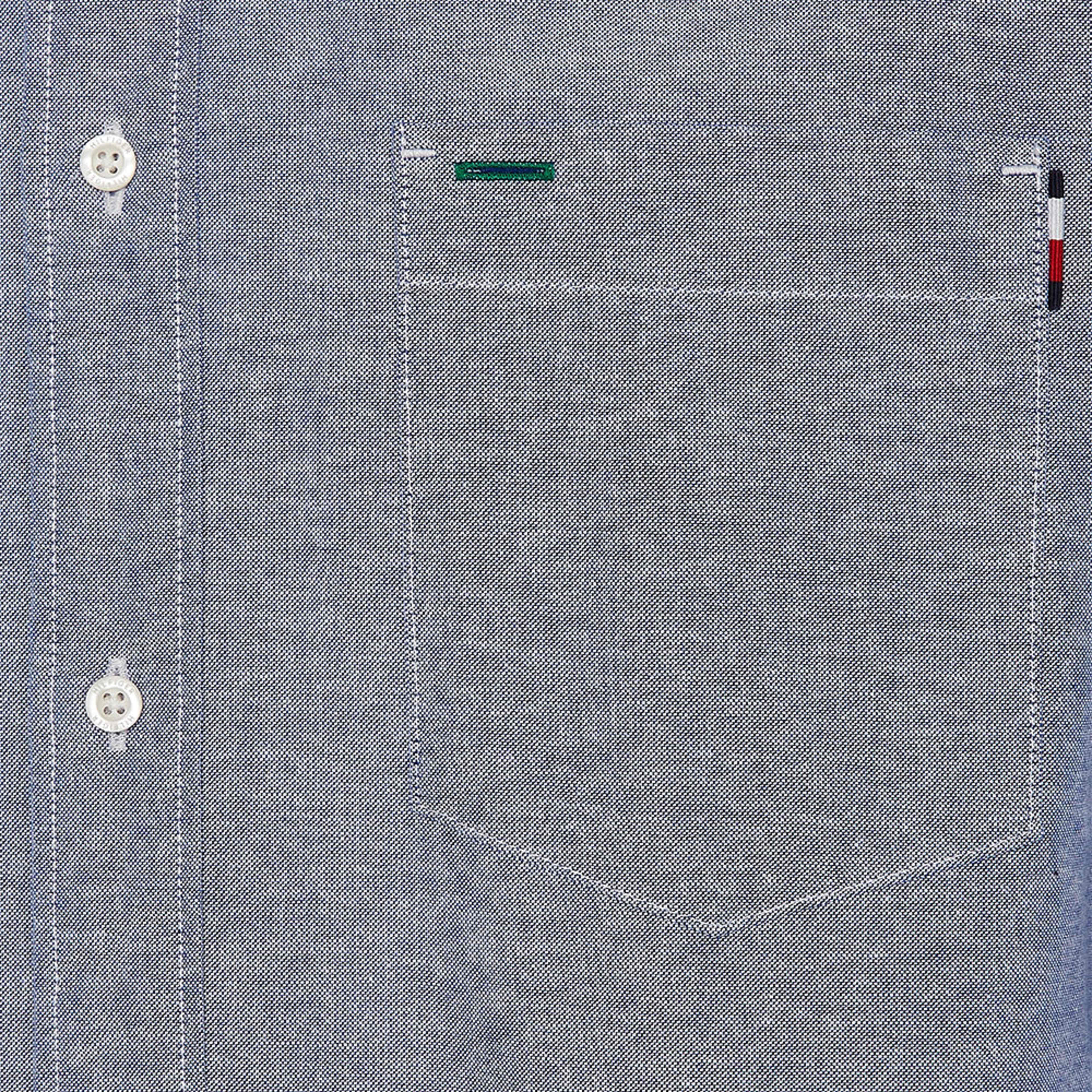 Solid Oxford Rf Shirt, från Tommy Hilfiger, i färgen Custom Color Navy. Klicka för att öppna bilden i stort format