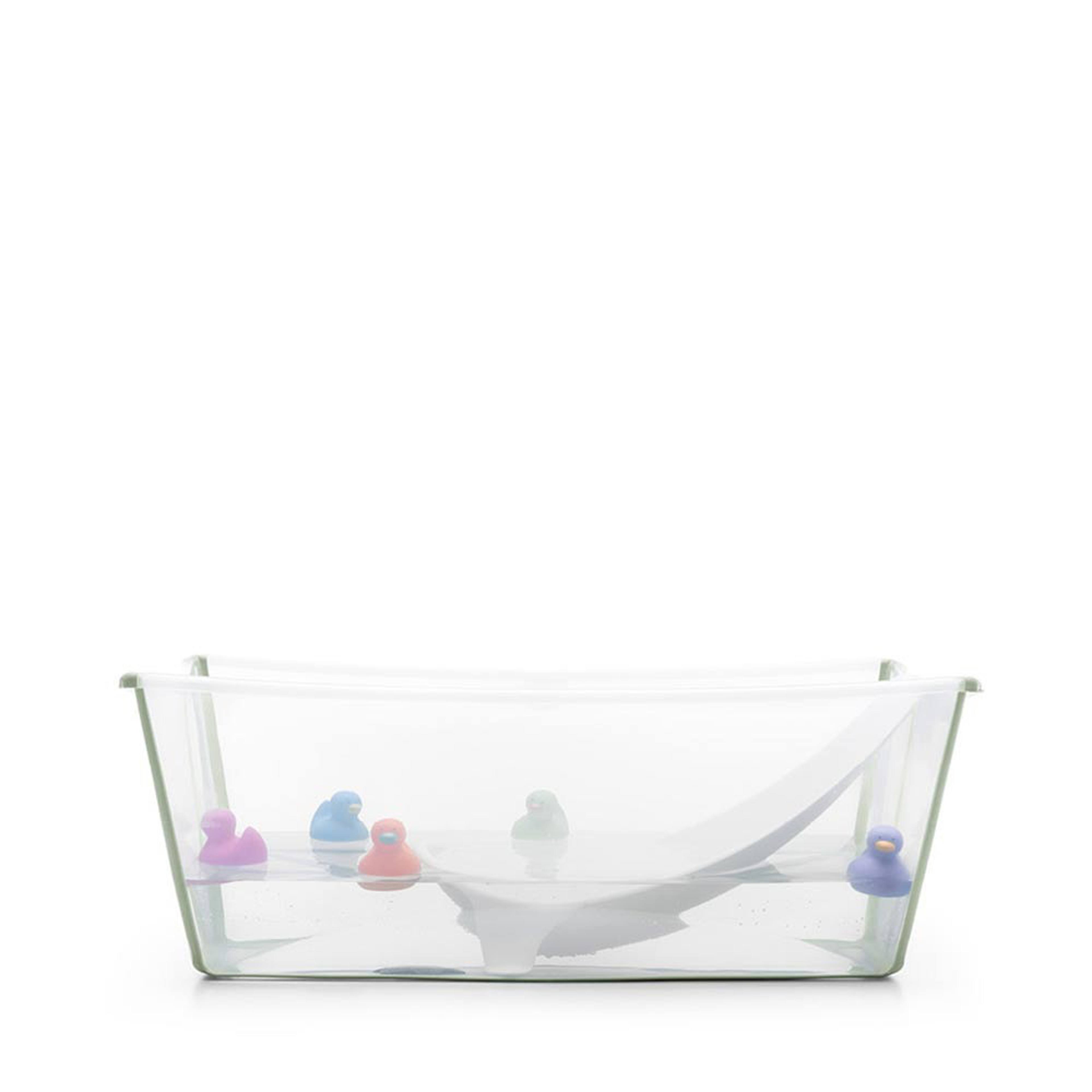 Flexi Bath® Balja, från STOKKE, i färgen Transparent Green. Klicka för att öppna bilden i stort format