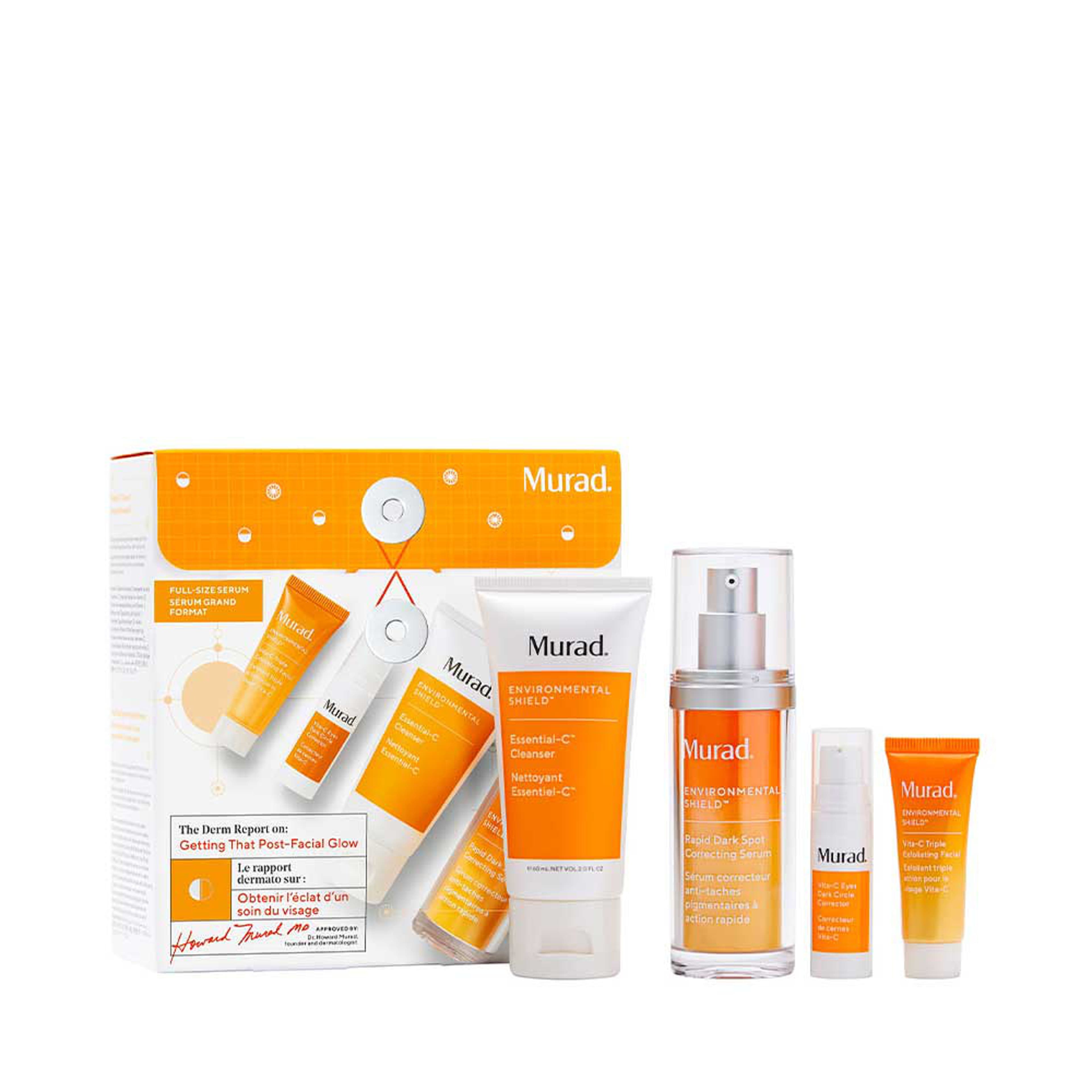 The Derm Report on: Getting that post-facial glow, från Murad. Klicka för att öppna bilden i stort format