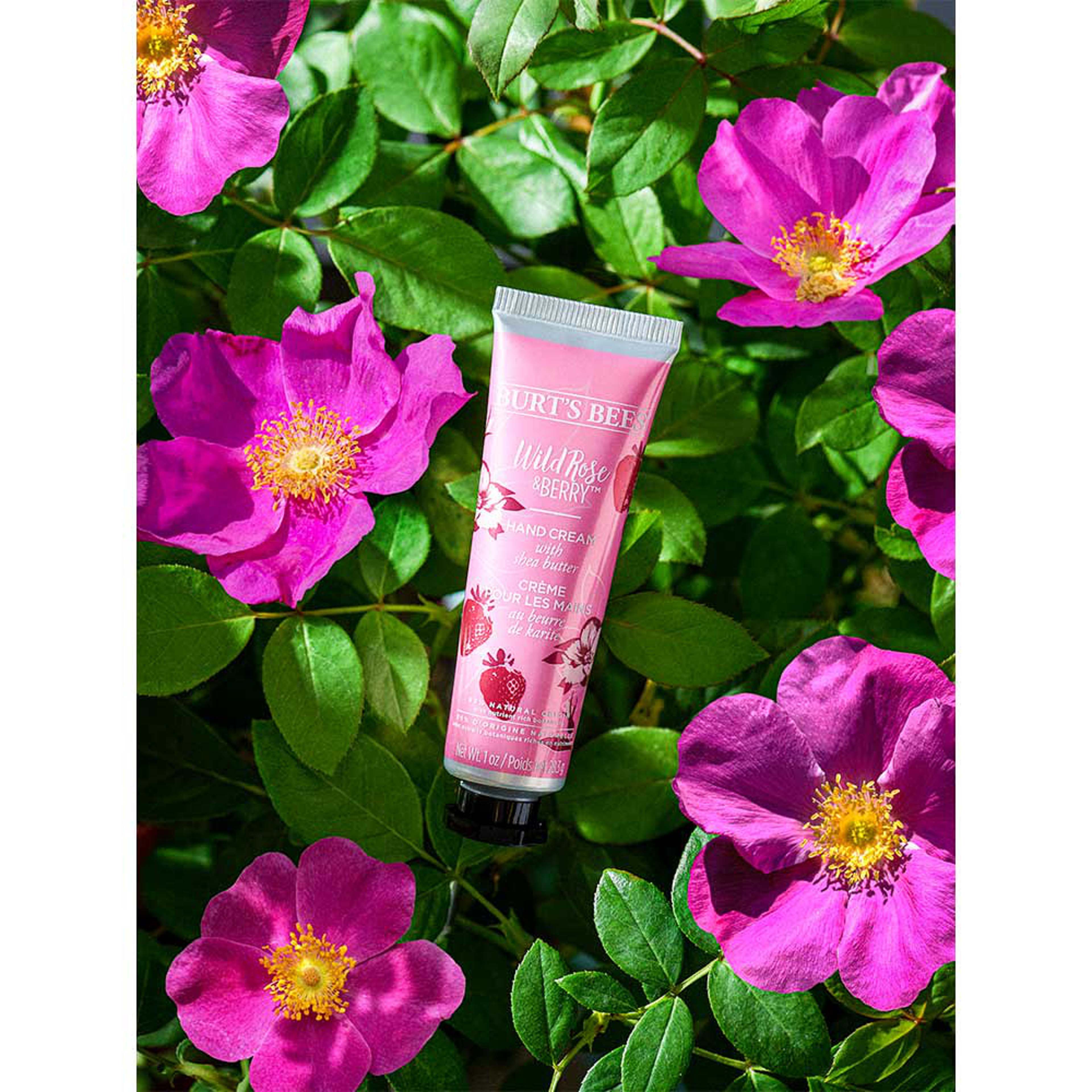 Rose & Berry Hand Cream, från Burt's Bees, i färgen Natural. Klicka för att öppna bilden i stort format