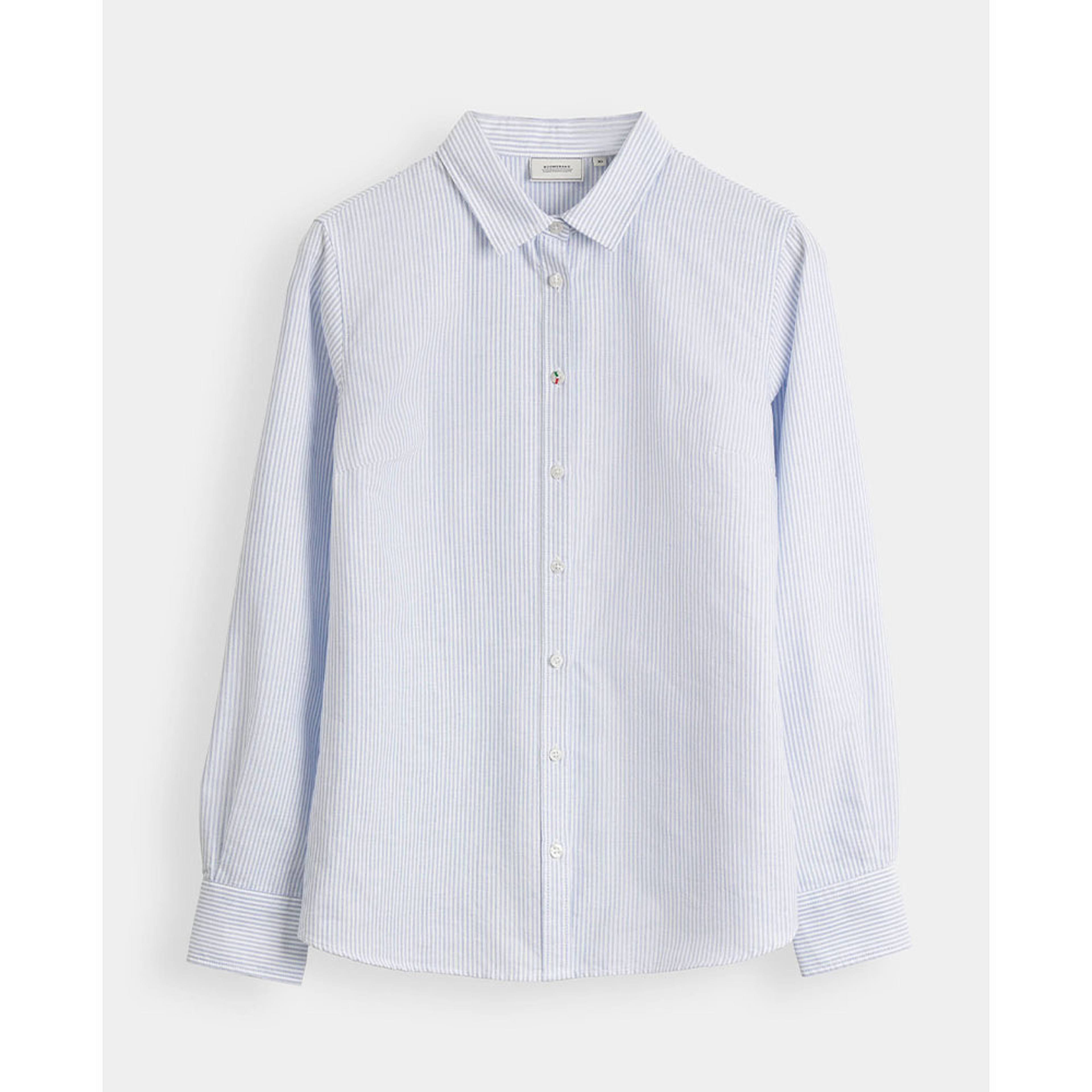 Furusund Randig Oxfordskjorta, från Boomerang, i färgen Ice Blue. Klicka för att öppna bilden i stort format