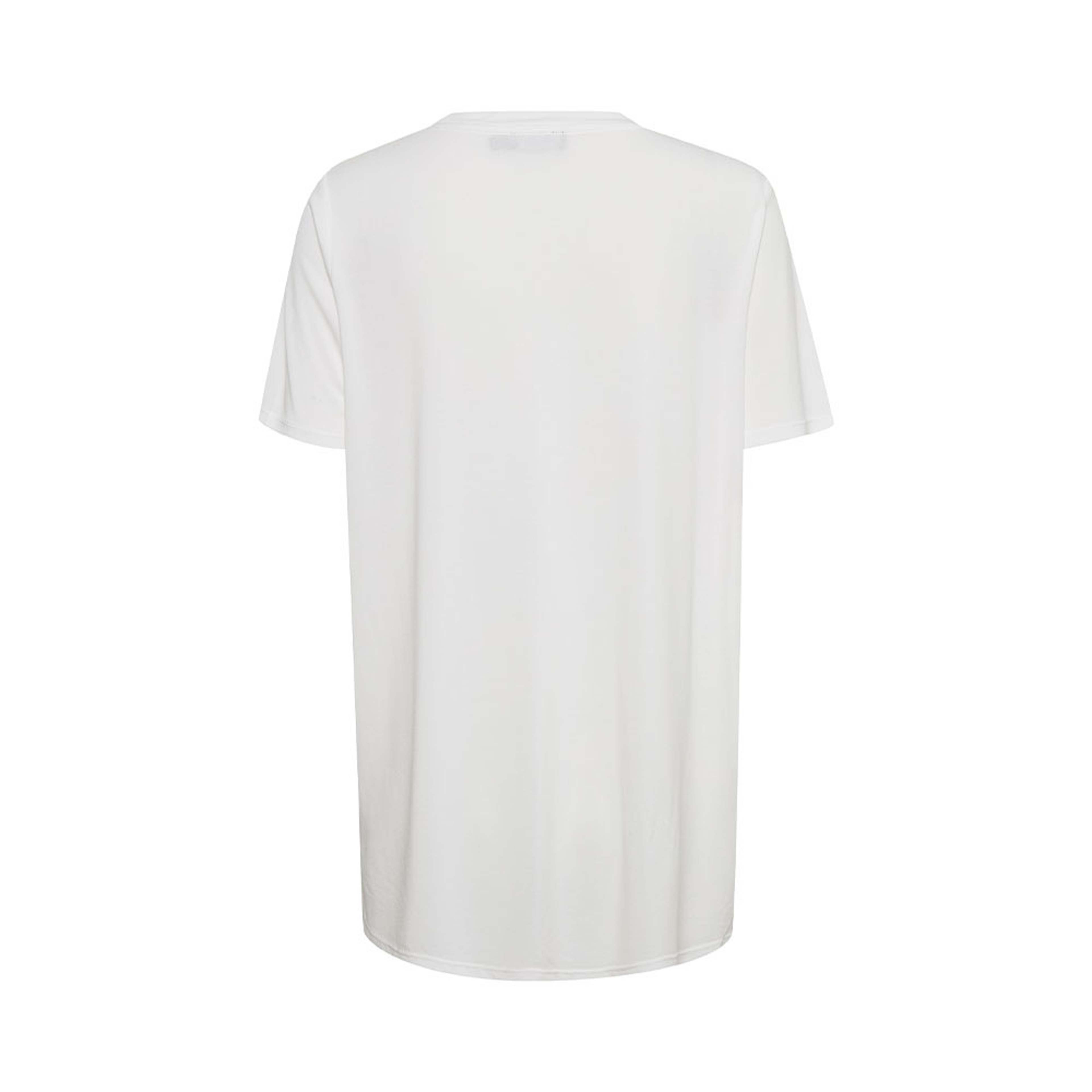 SLColumbine Oversize T-shirt, från Soaked In Luxury, i färgen Broken White. Klicka för att öppna bilden i stort format