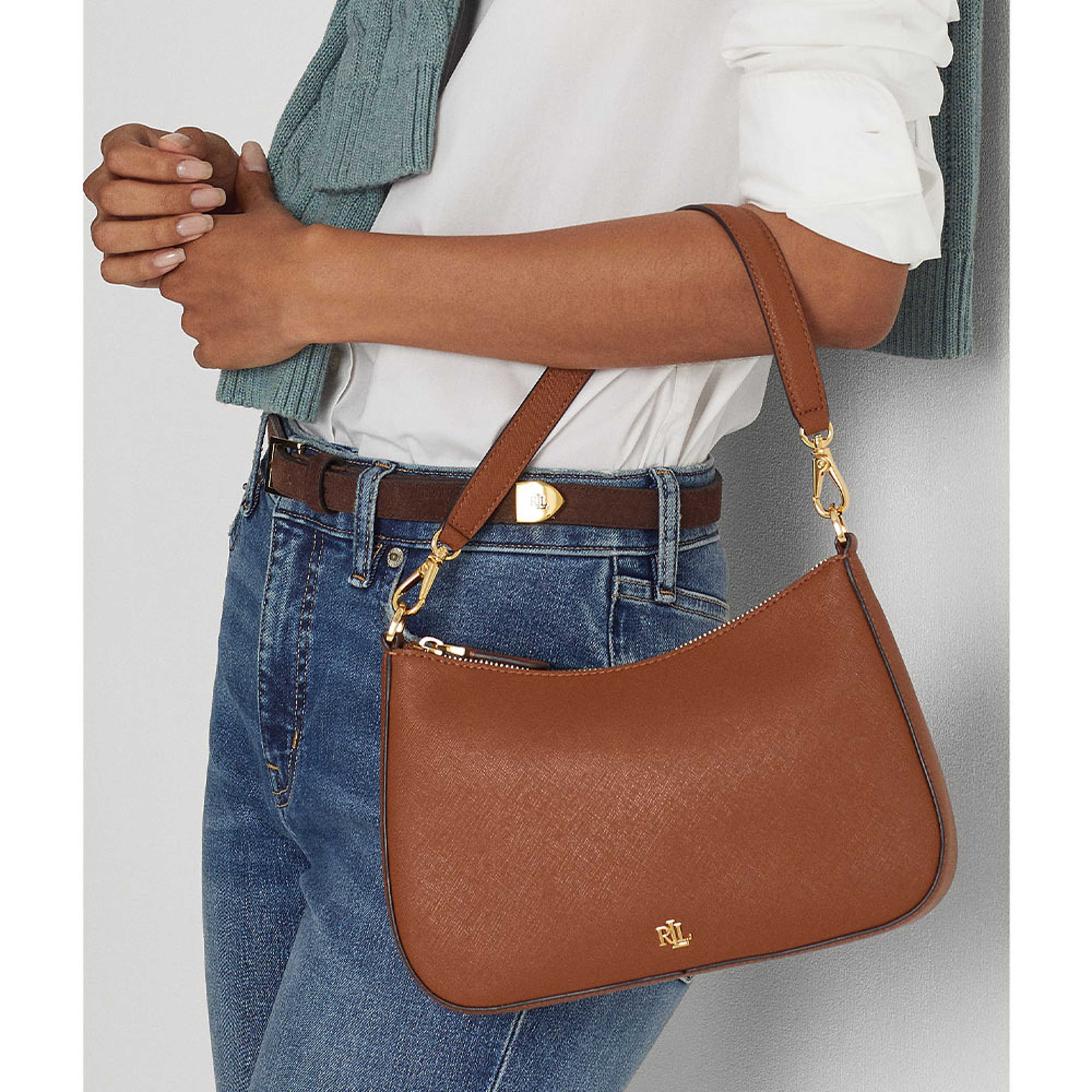 Crosshatch Leather Medium Danni Bag