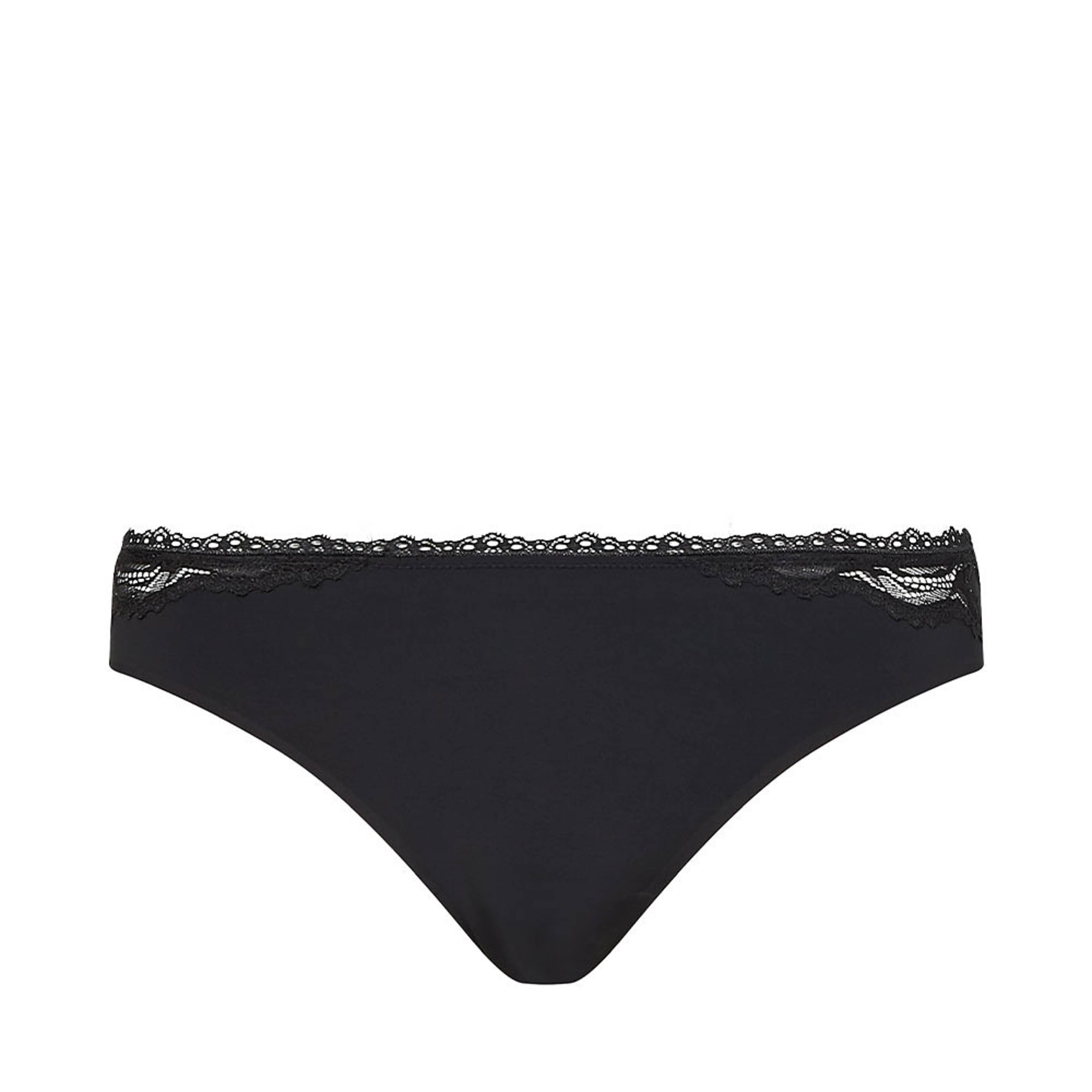 Trosa i Bikini Modell, i mjuk Microfiber med vacker spets.