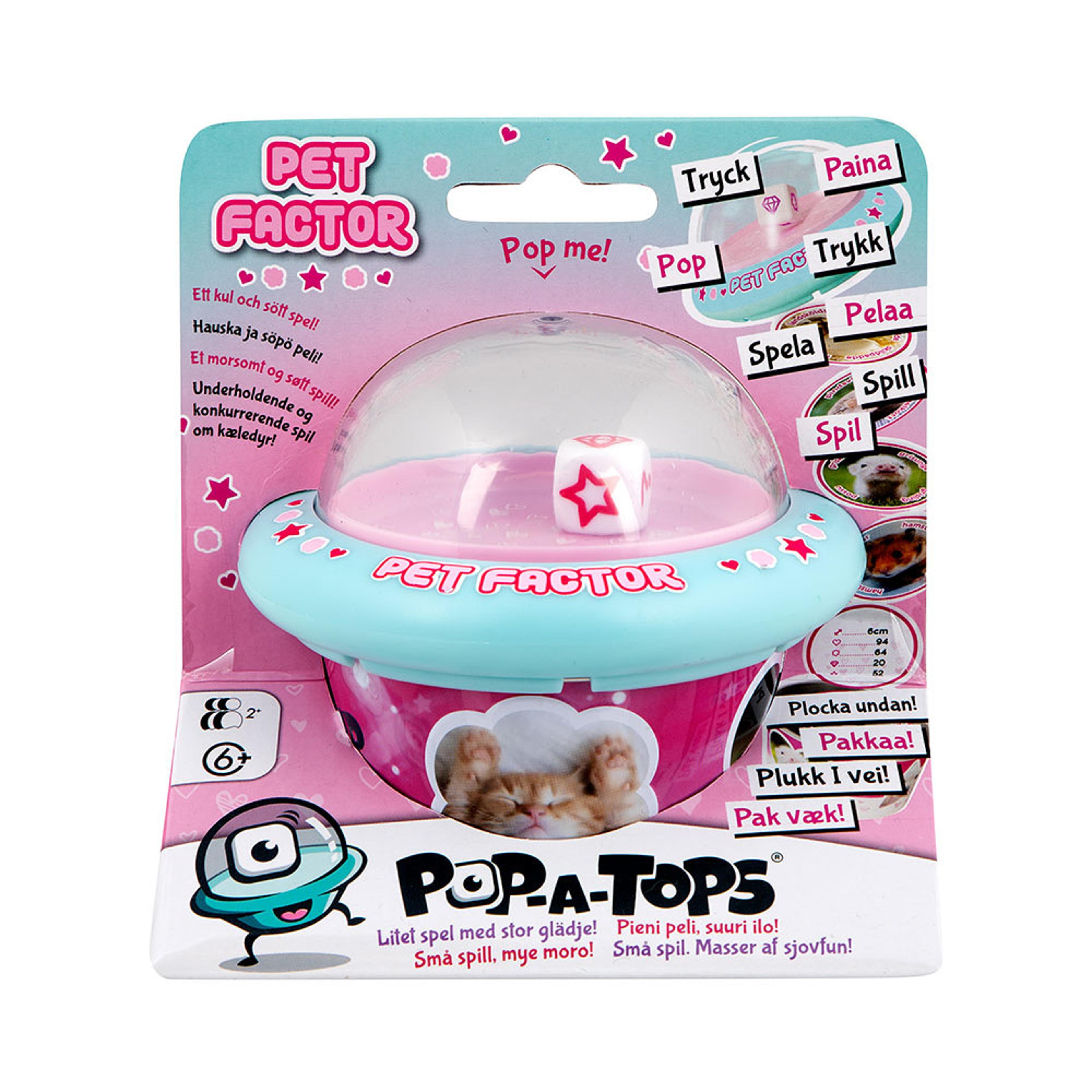 POP-A-TOPS Husdjursfakta