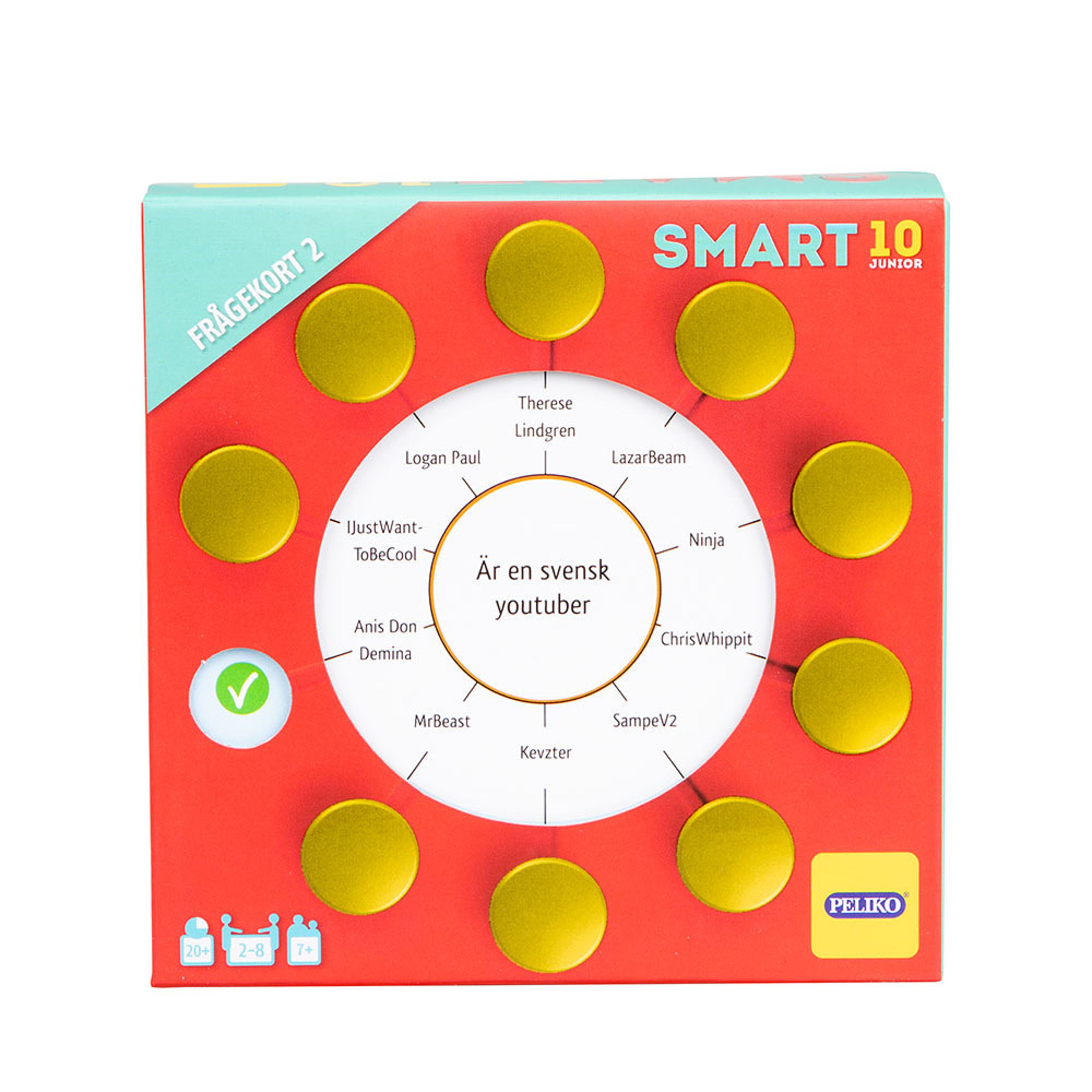 SMART10 Frågekort Junior