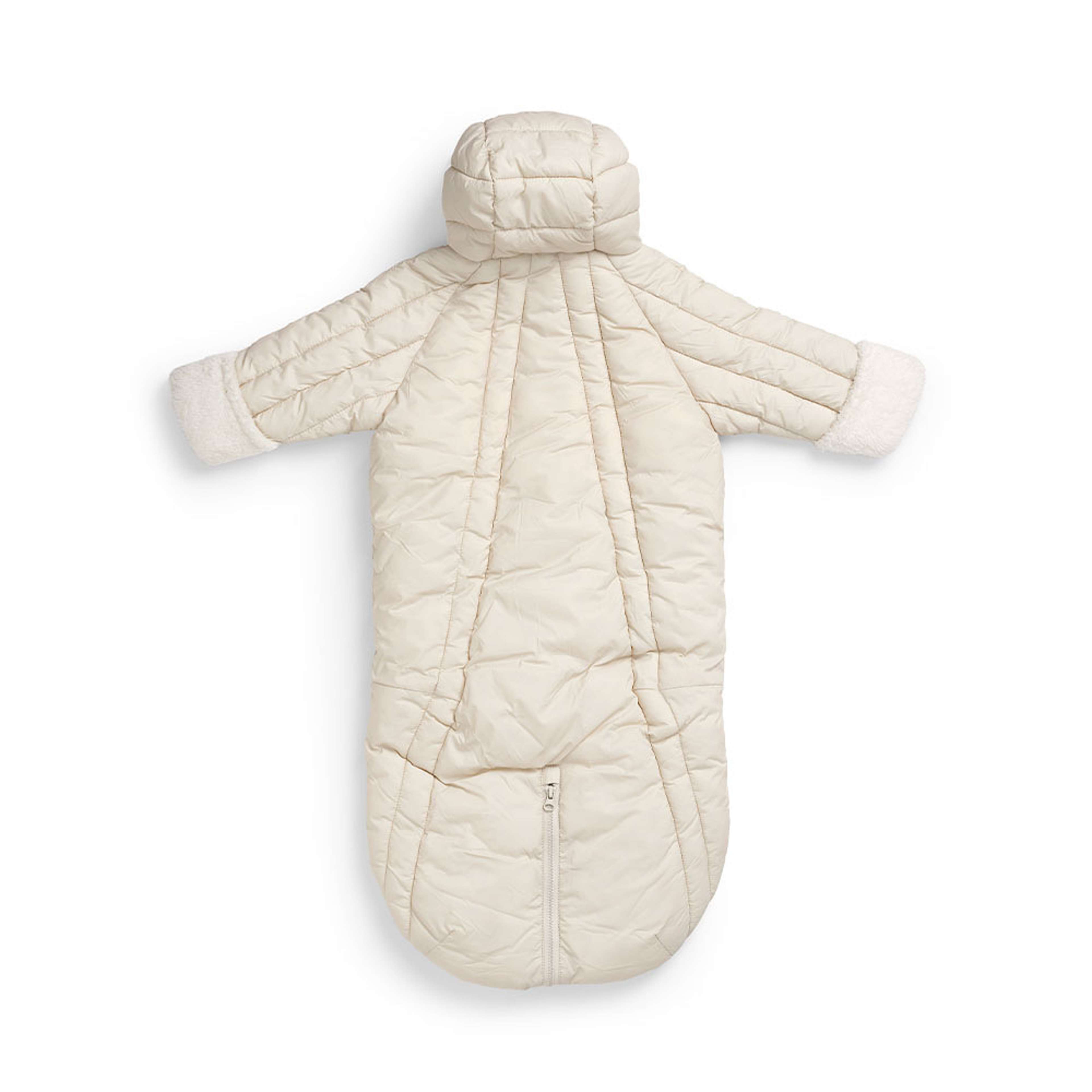 Creamy White Baby Overall 6-12 mån