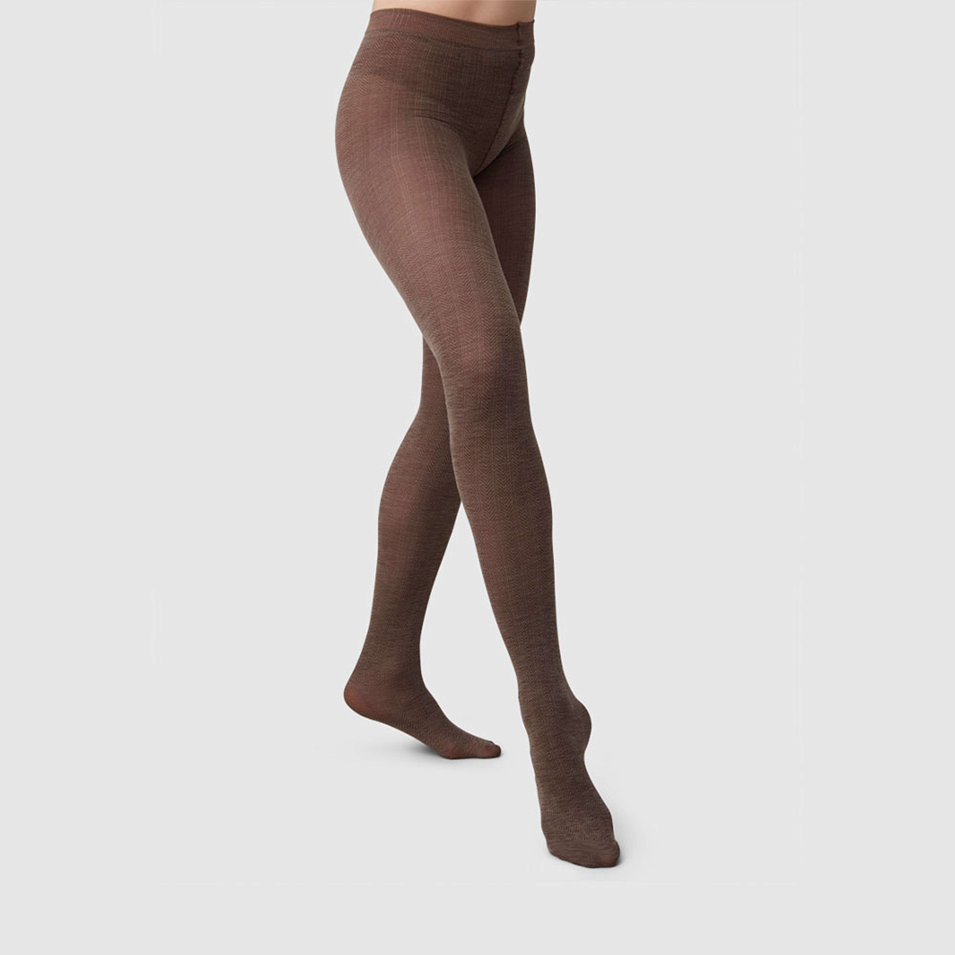 Ylva Wool Fishbone Tights