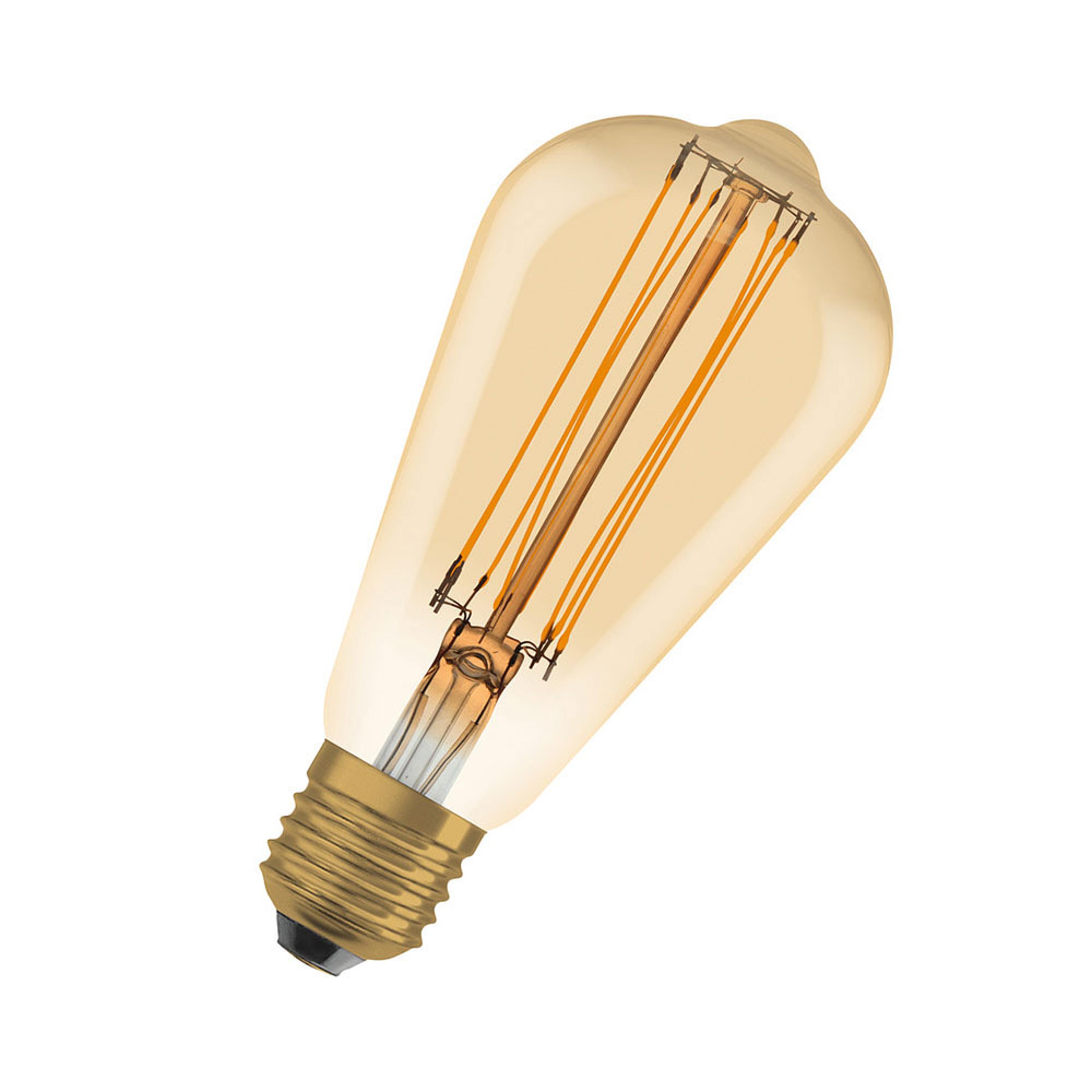 Edison DIM Straight Gold E27 Vintage 1906