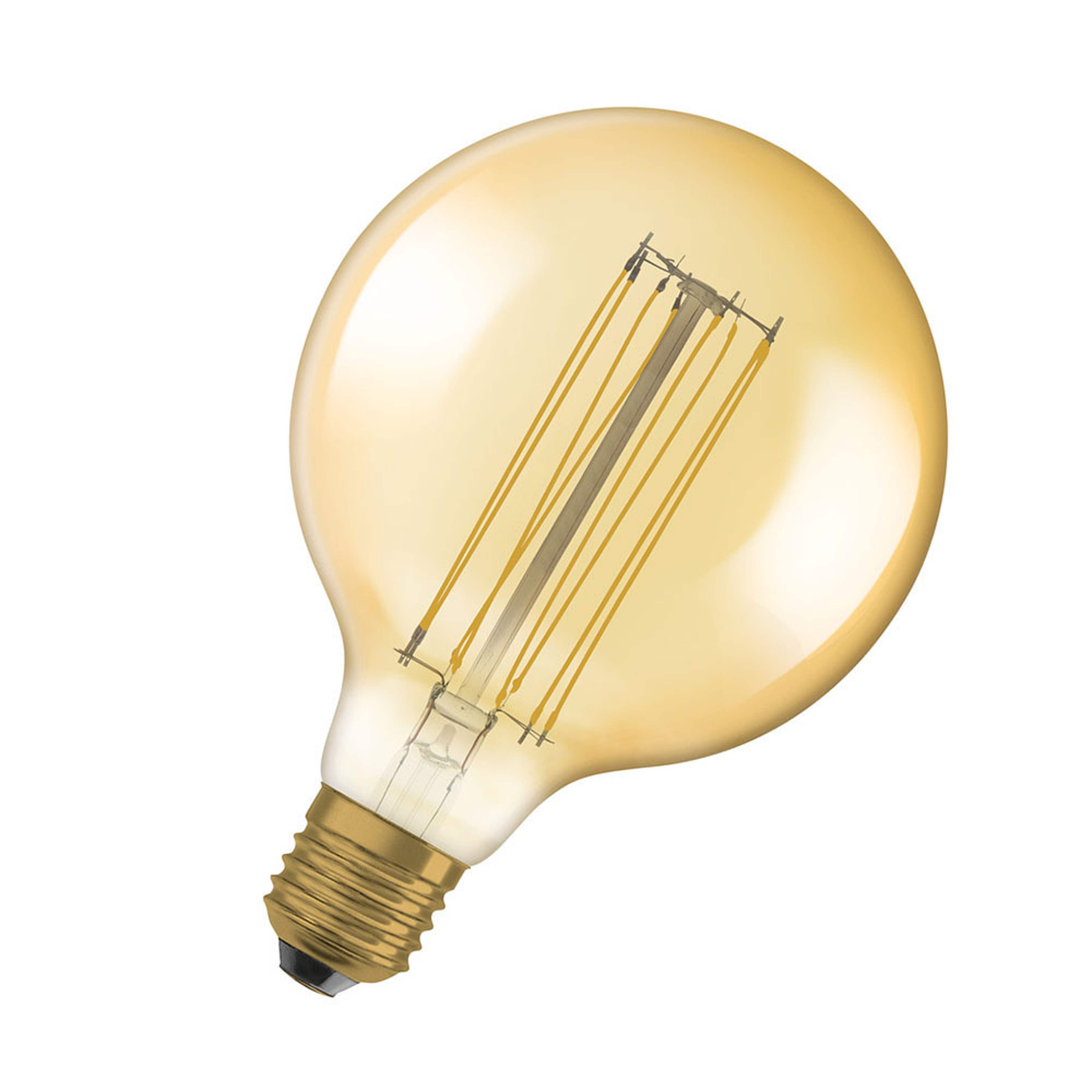 Globe125 DIM Straight Gold E27 Vintage 1906