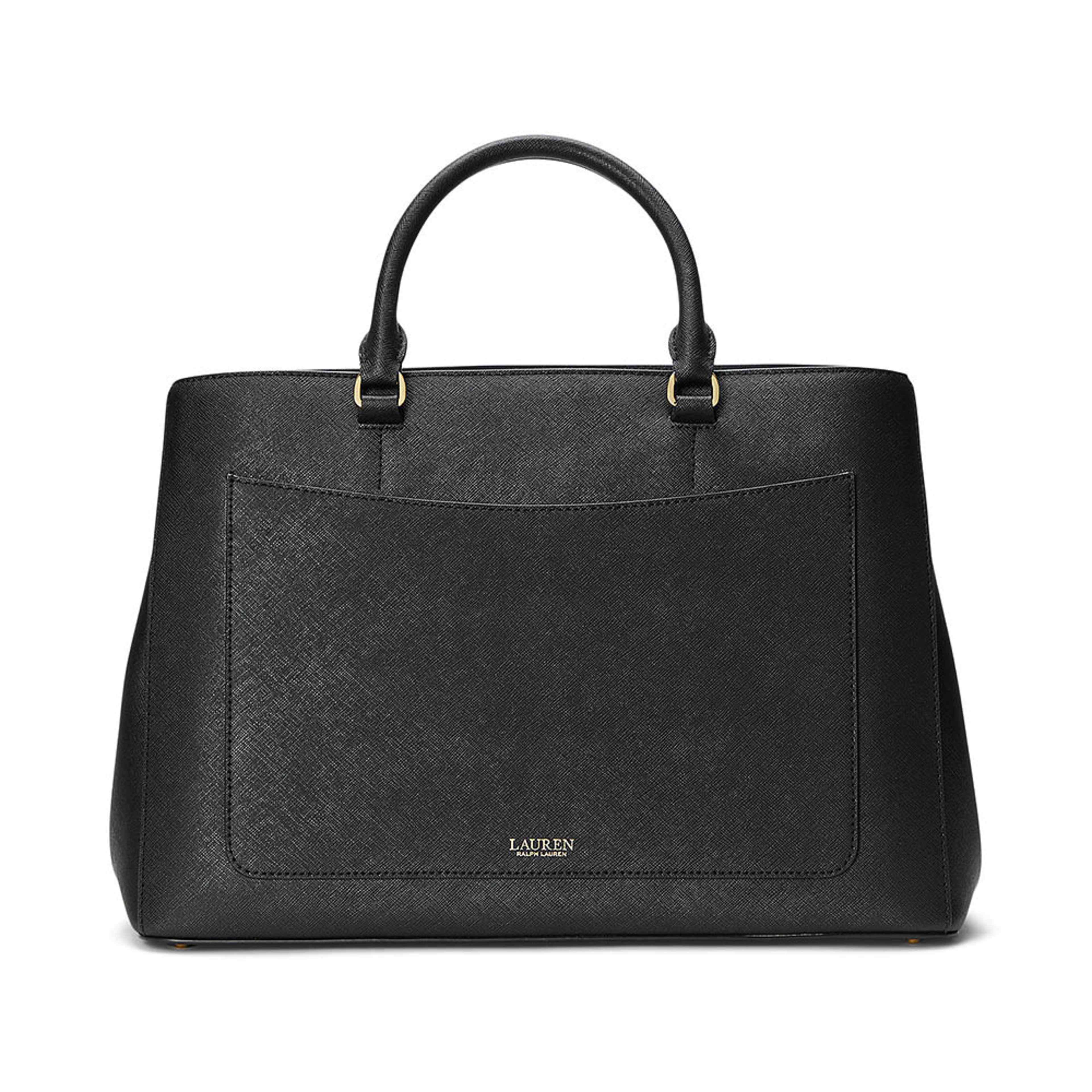 Crosshatch Leather Large Hanna Satchel