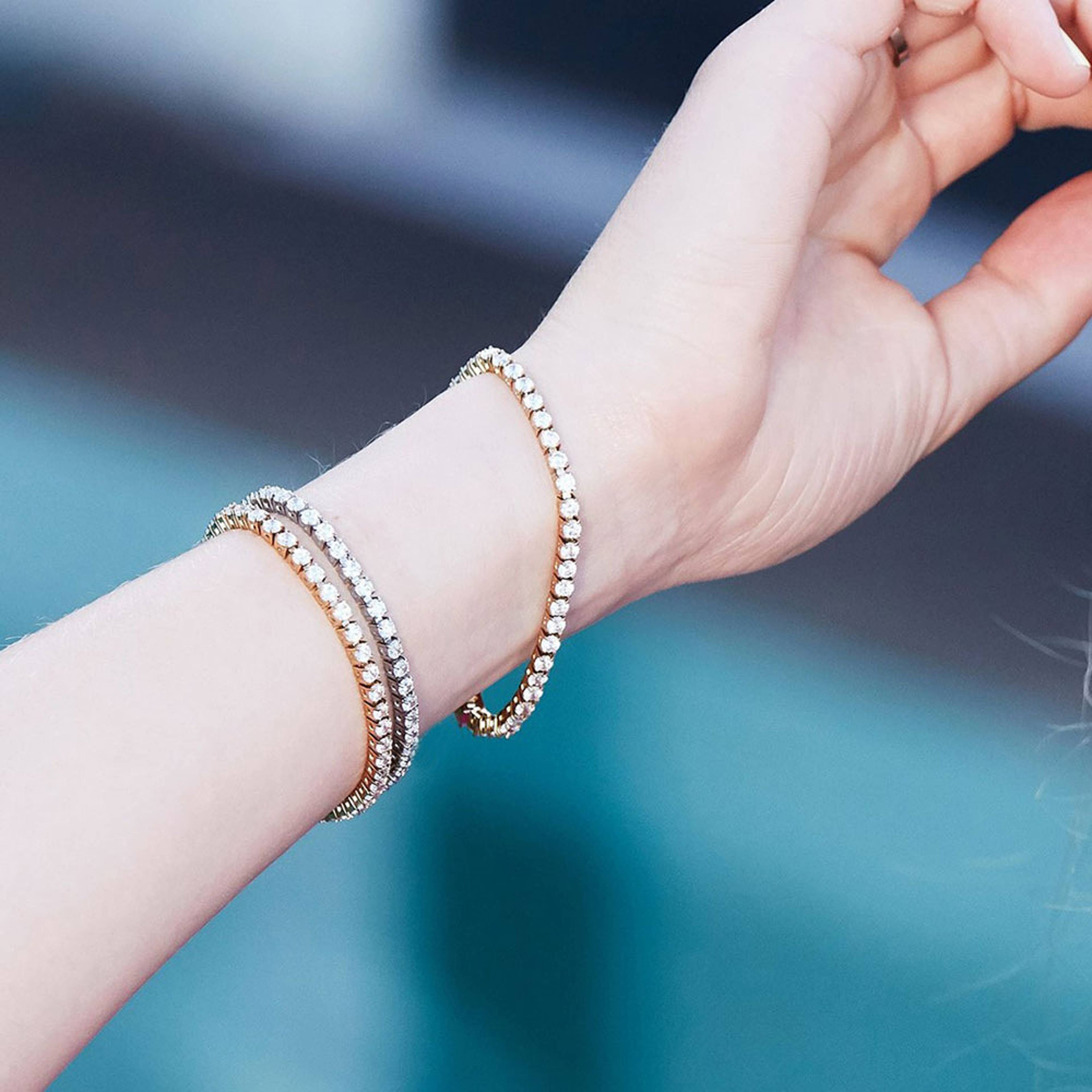Tennis Bracelet Steel Bracelet