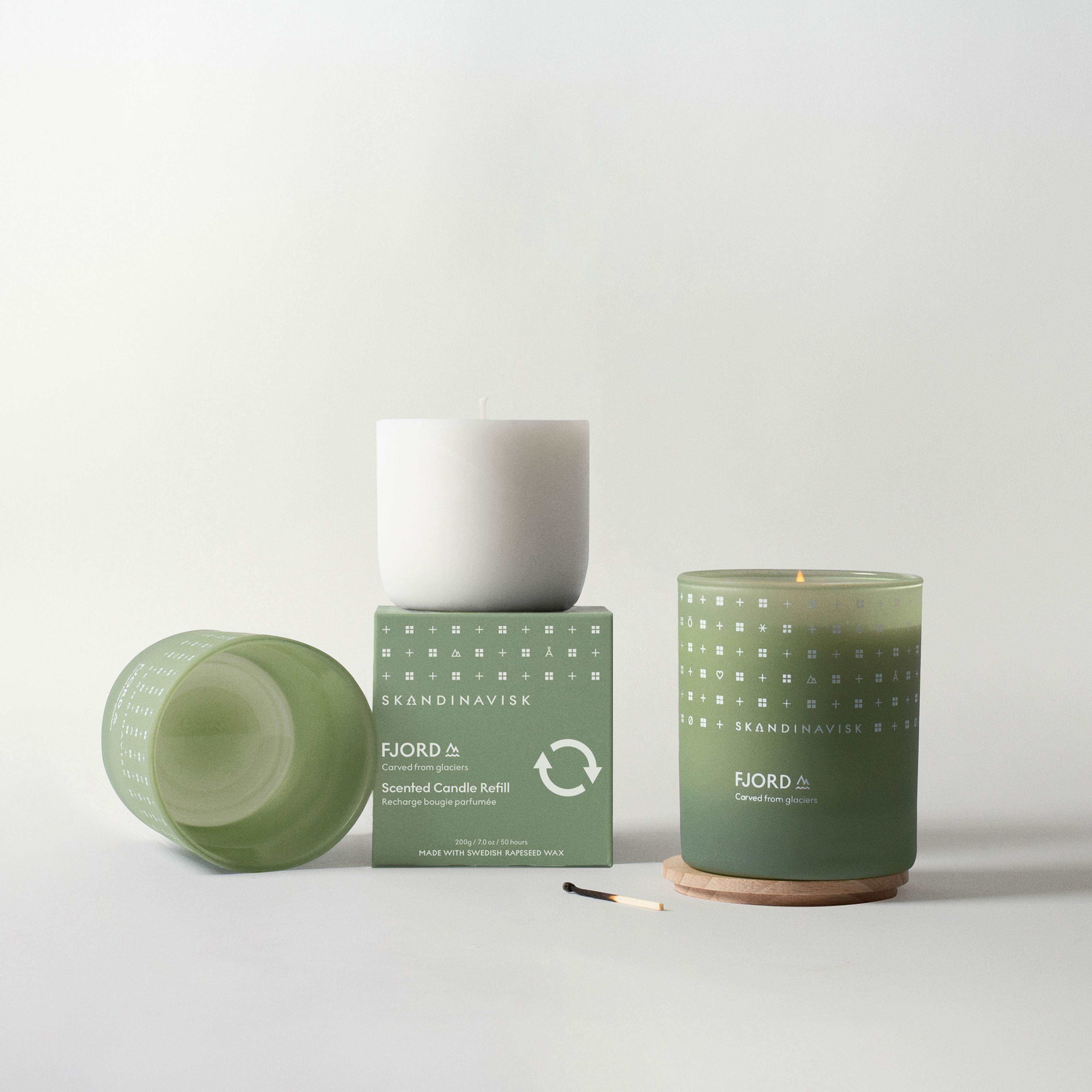 FJORD Refill Scented Candle 200g