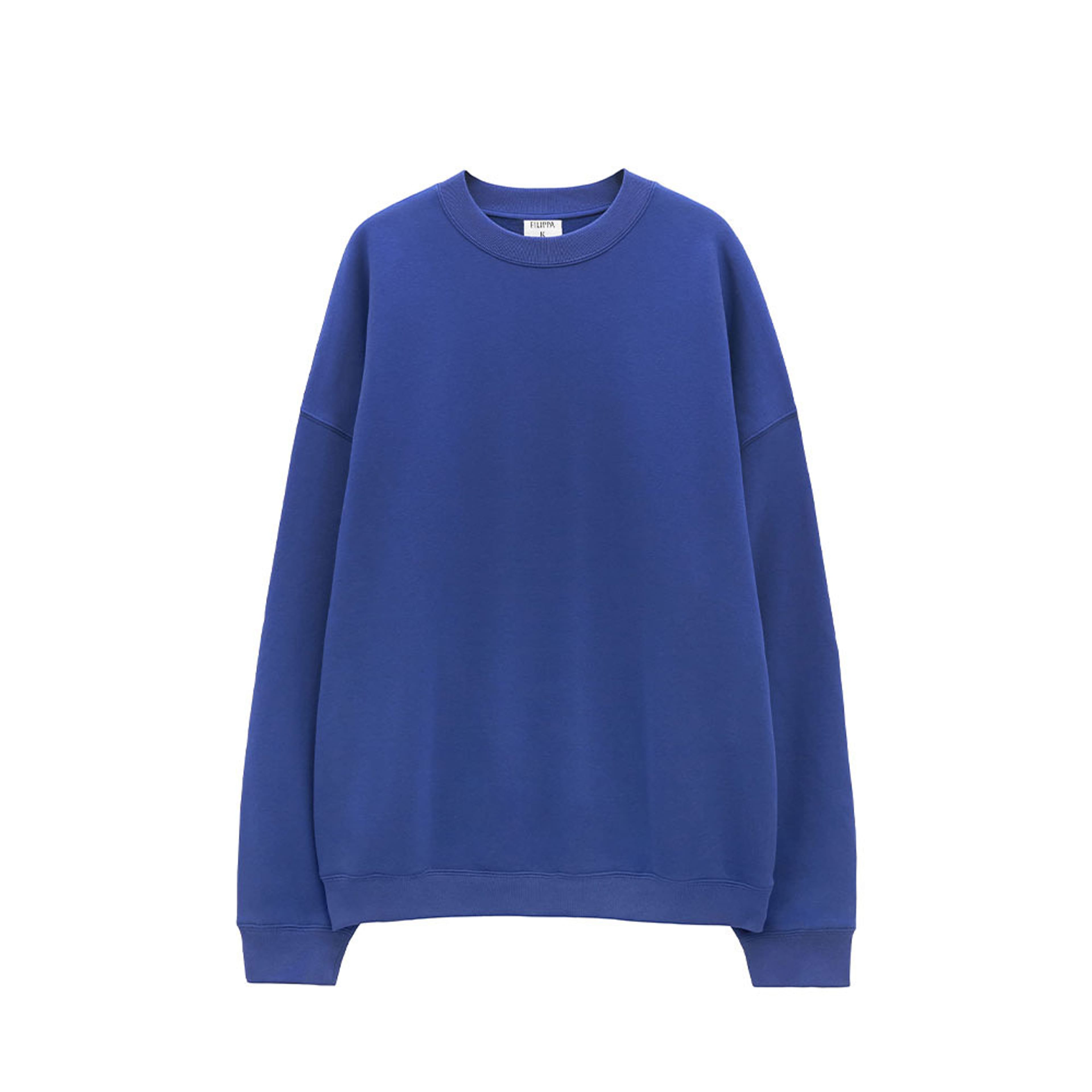 Crewneck Sweatshirt, från Filippa K, i färgen Pacific Bl. Klicka för att öppna bilden i stort format