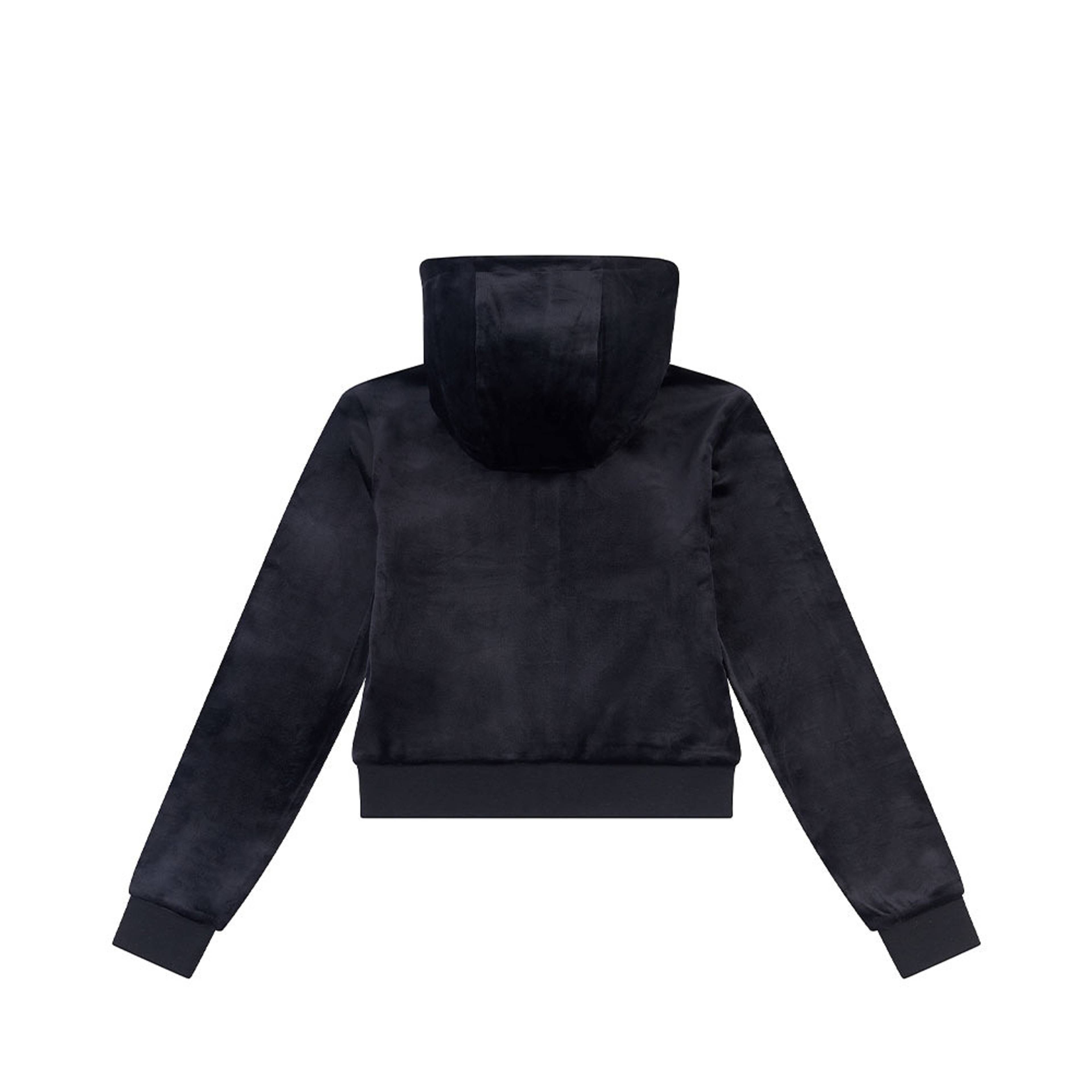 Hood Tonal Embro Velour Zip Thru Hoodie