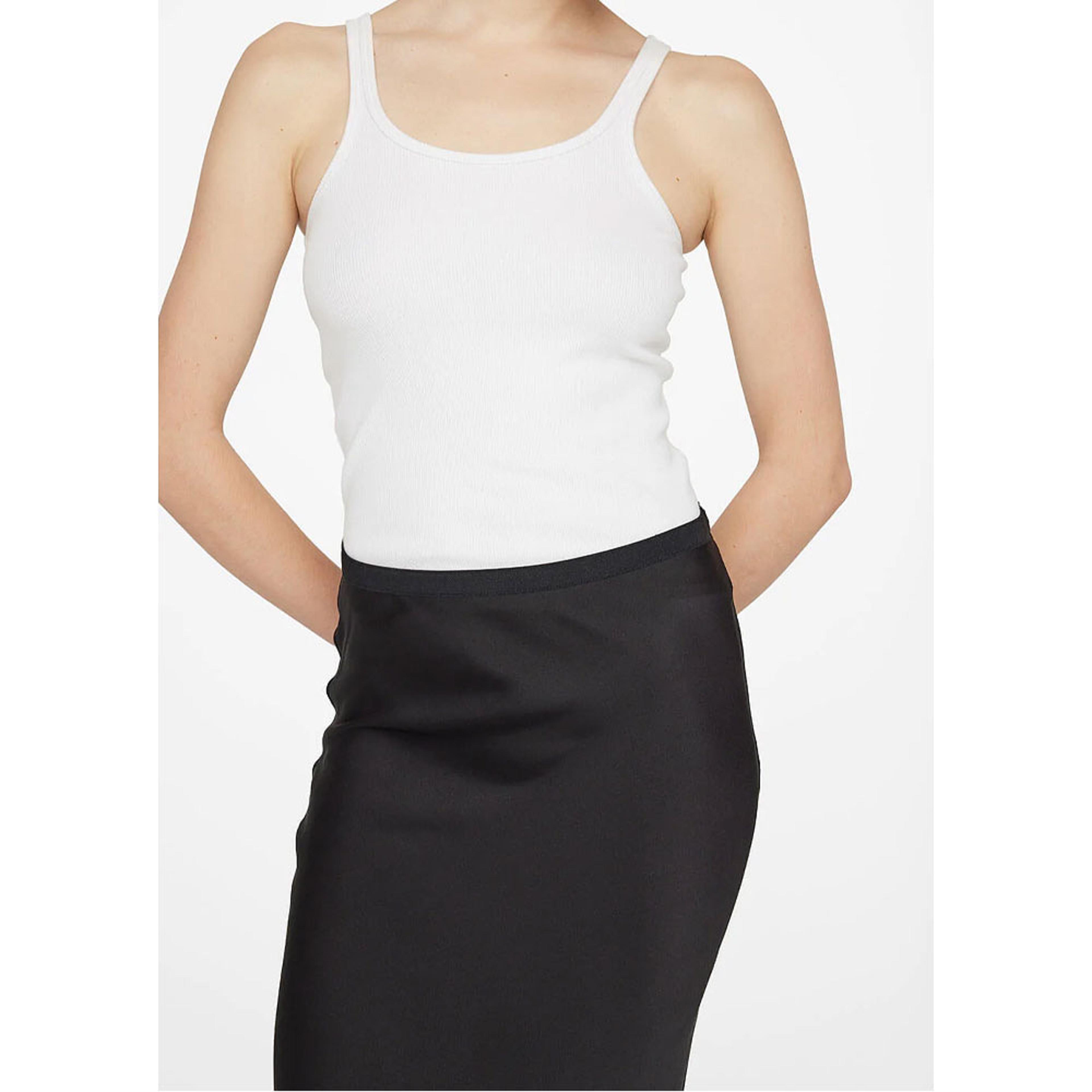 Bar Silk Skirt