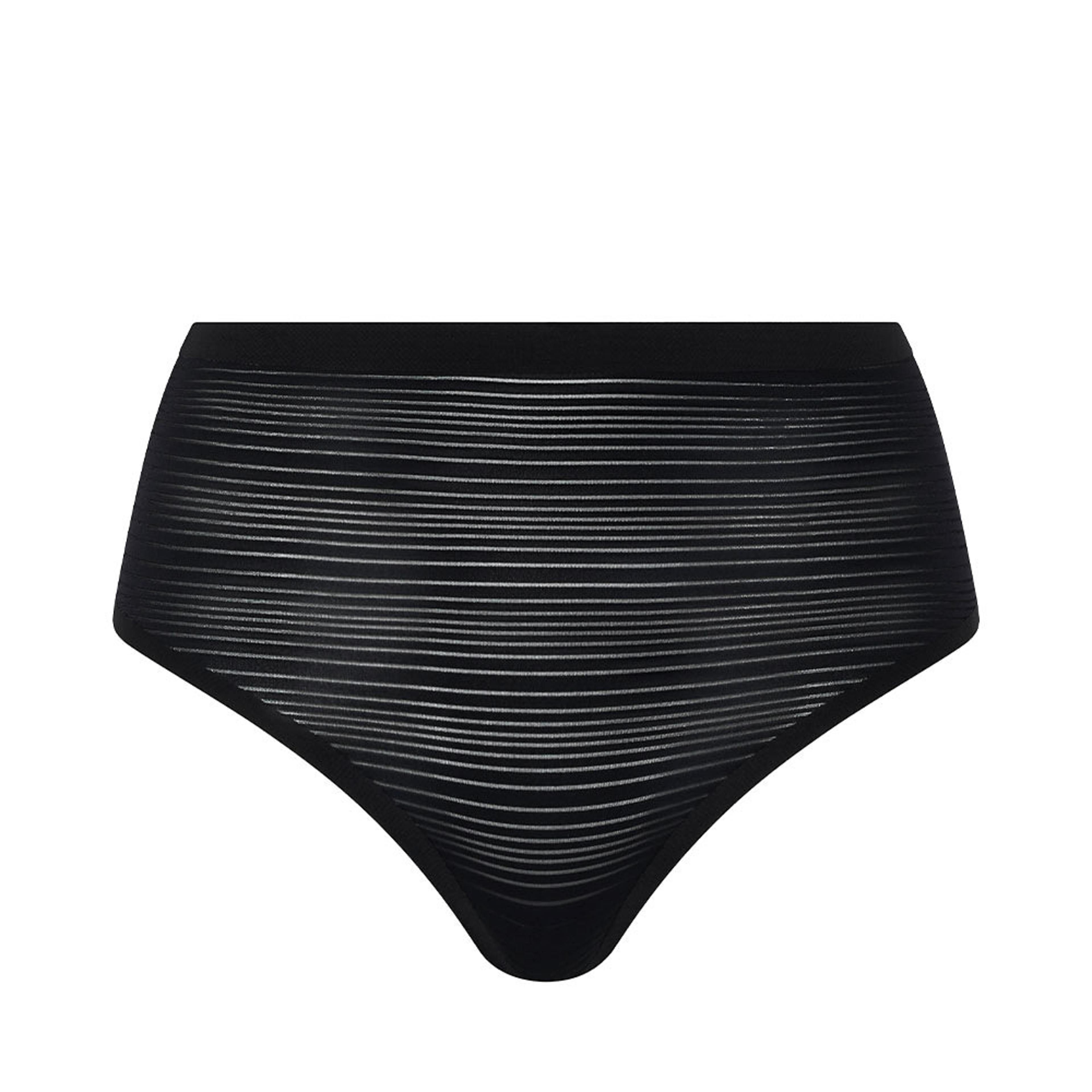Soft Stretch Stripes High Thong